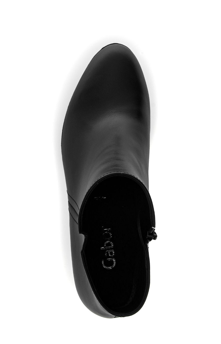 Gabor Heeled Ankle Black Boot