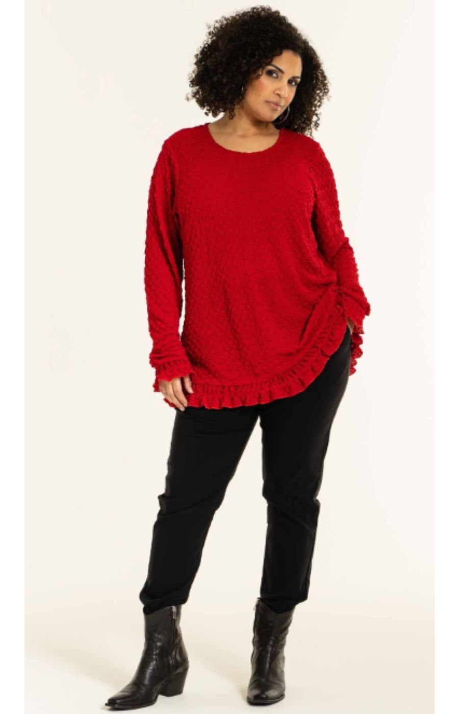 Studio Lyng Blouse in Red