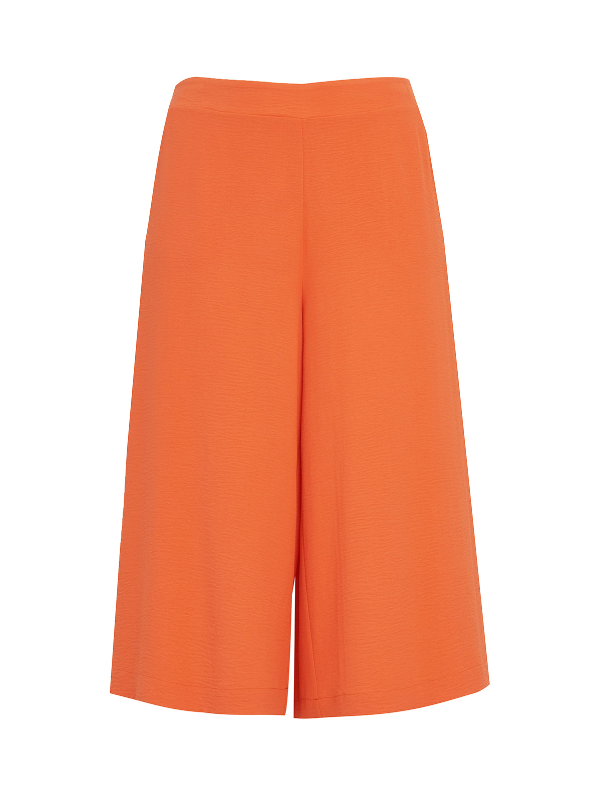 Mat Wide Leg Culottes in Orange - Wardrobe Plus