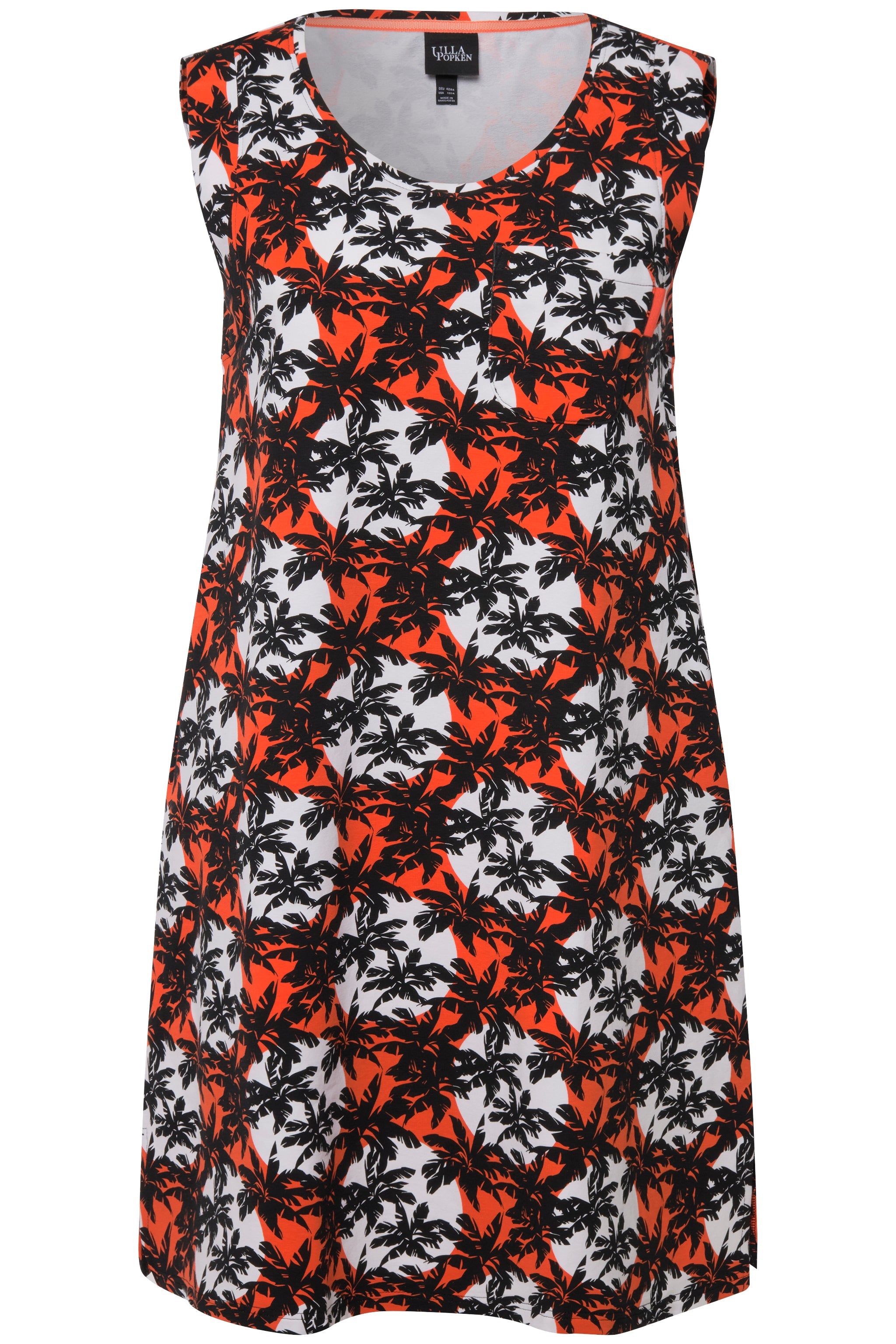 Ulla Popken Palm Tree Dress
