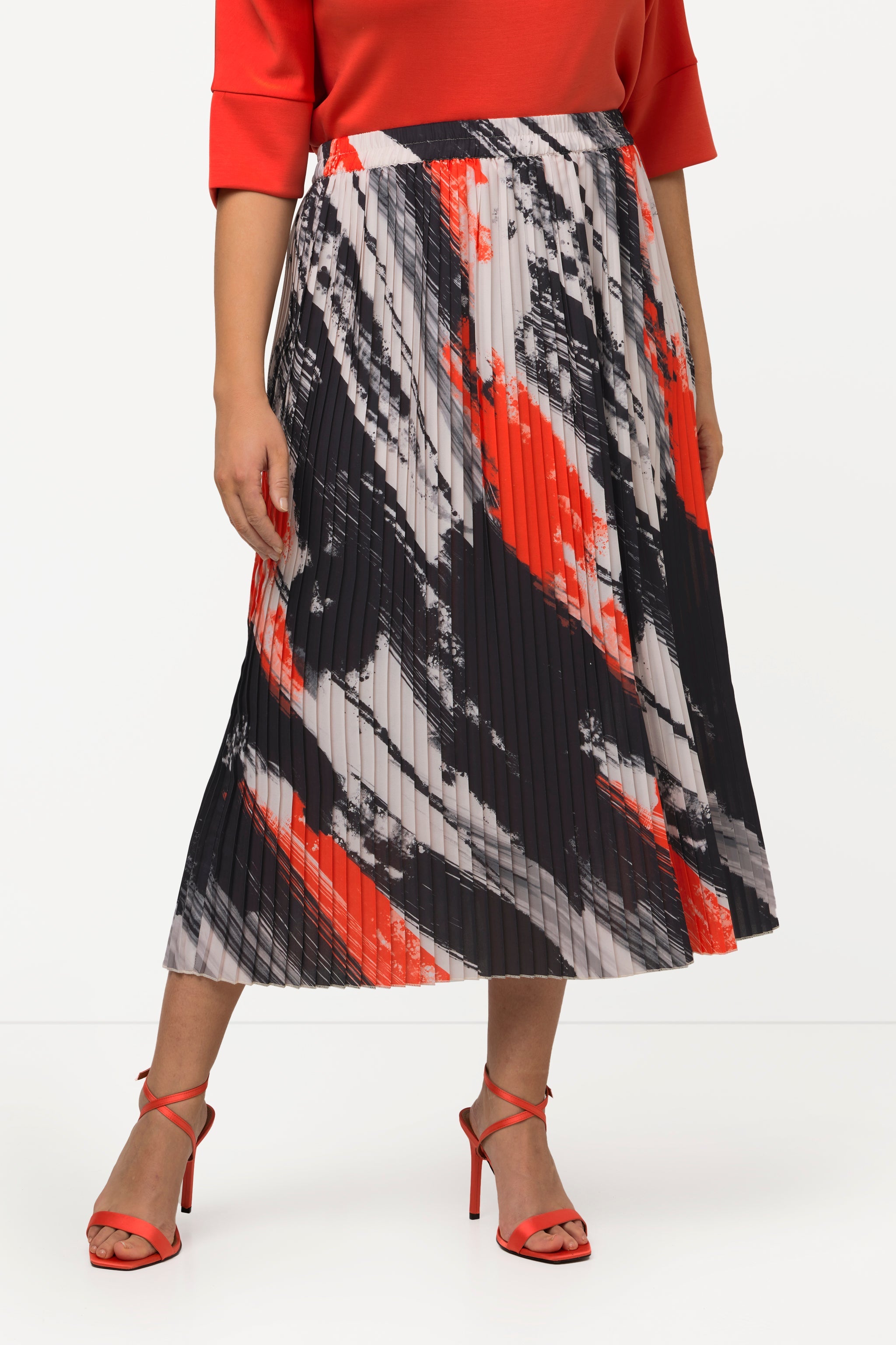 Ulla Popken Brushstroke Skirt