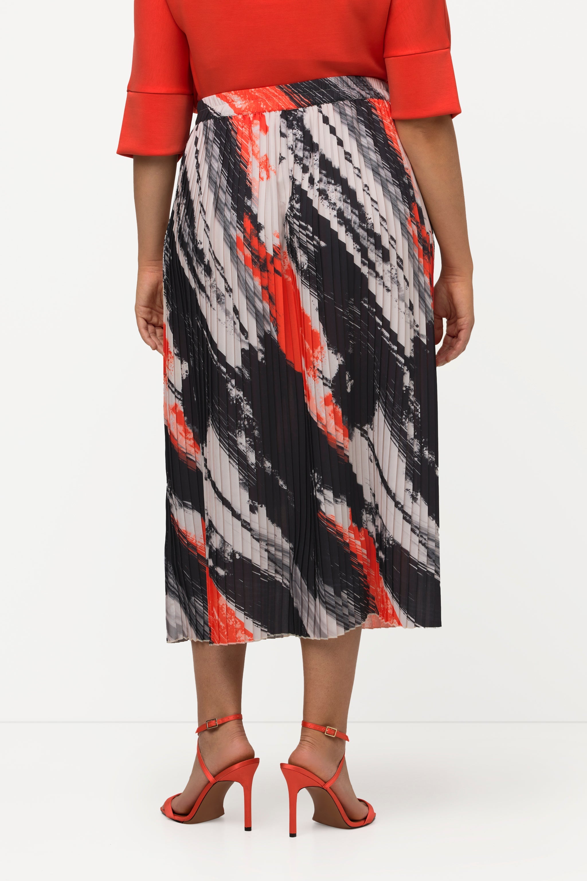 Ulla Popken Brushstroke Skirt
