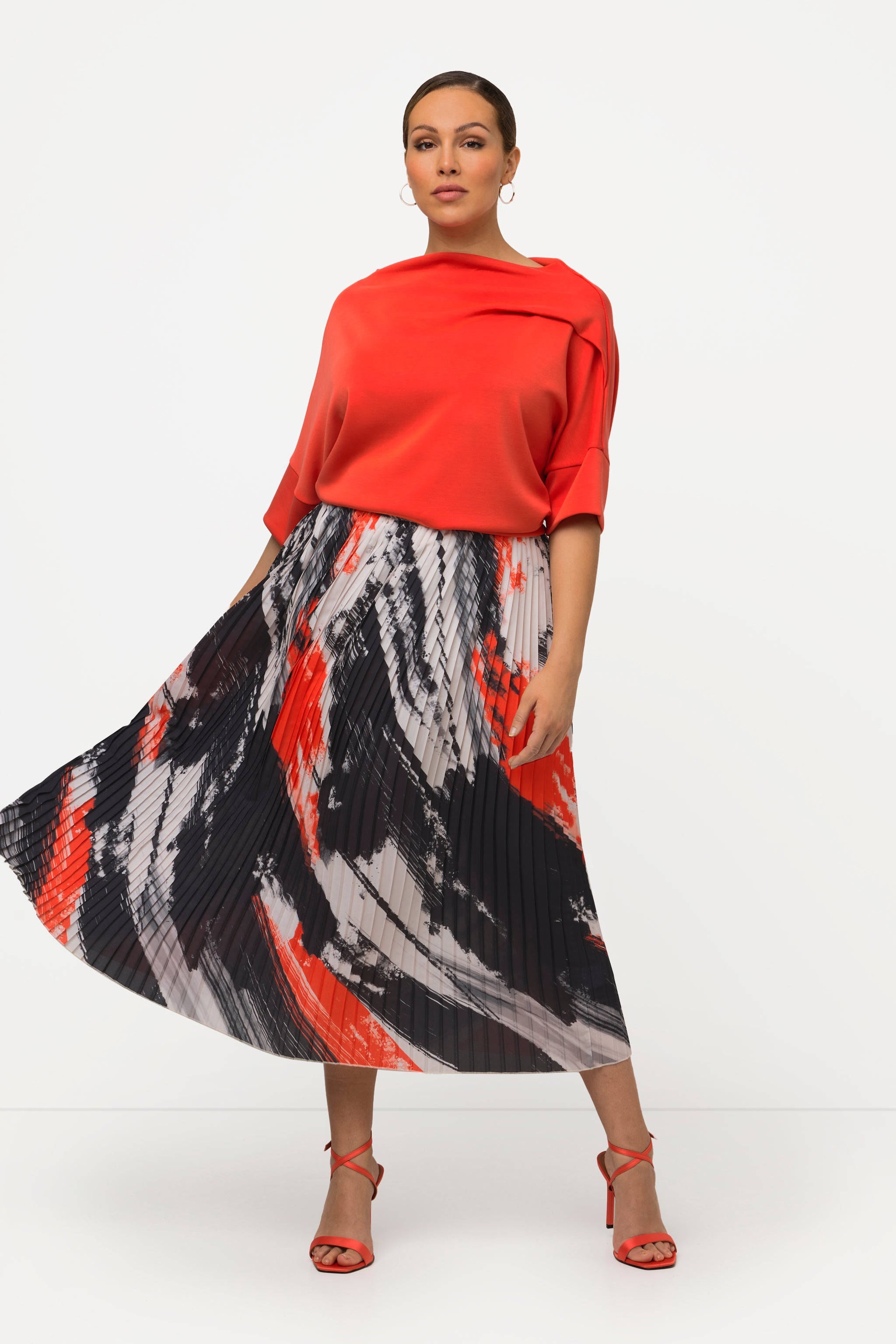 Ulla Popken Brushstroke Skirt