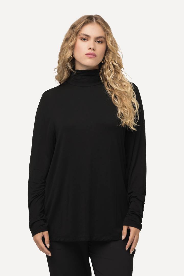 Ulla Popken Turtleneck in Black