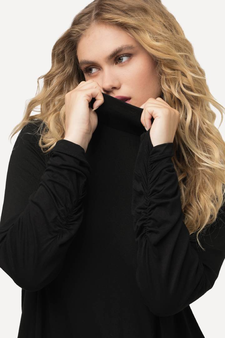 Ulla Popken Turtleneck in Black