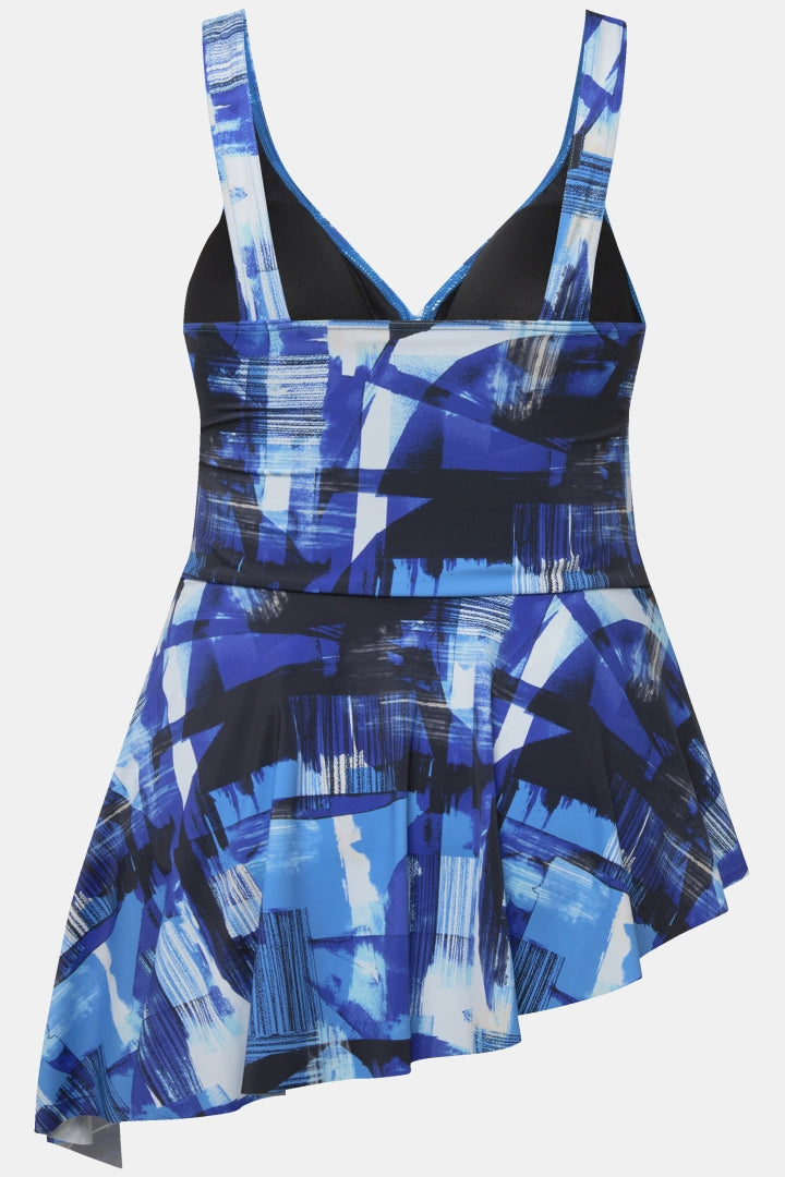Ulla Popken Geo Swim Dress