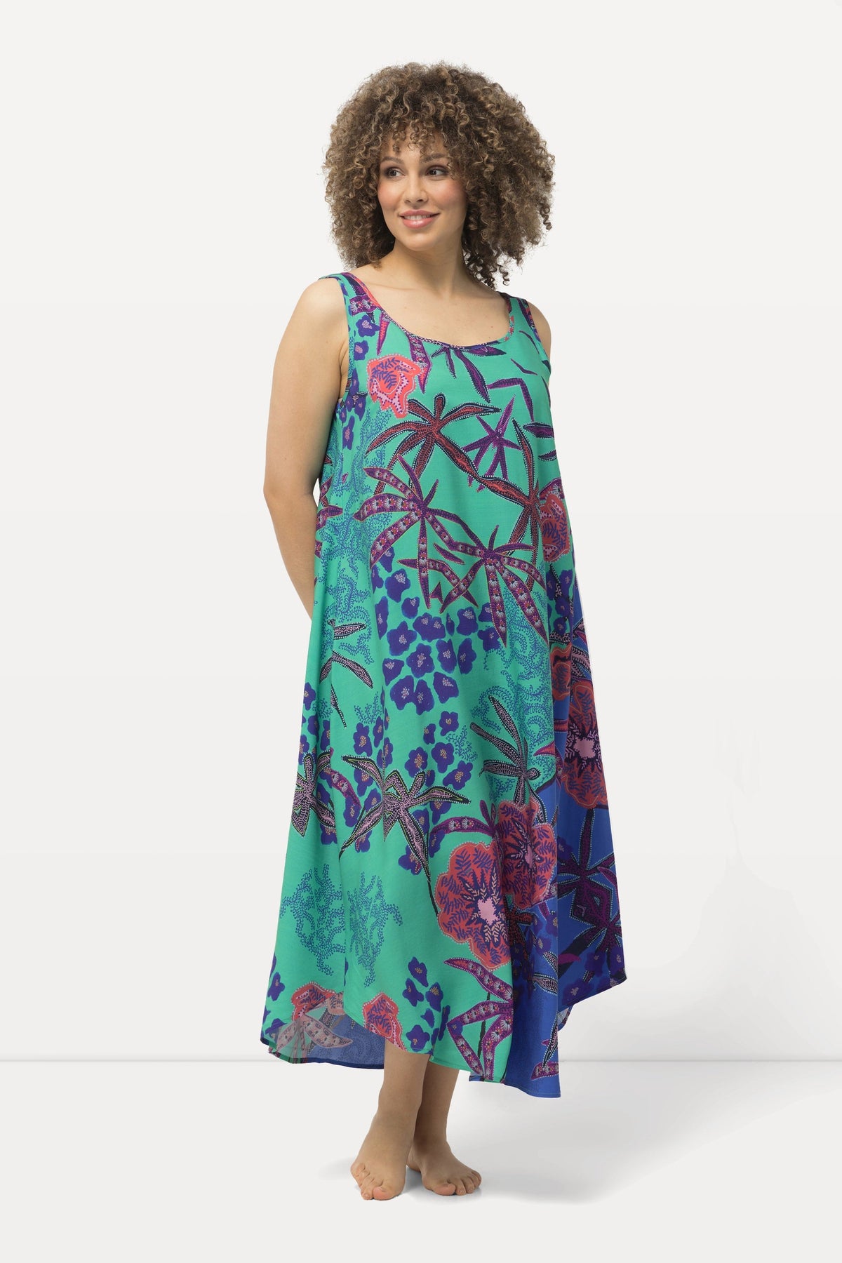 Ulla Popken Maritime Print Dress
