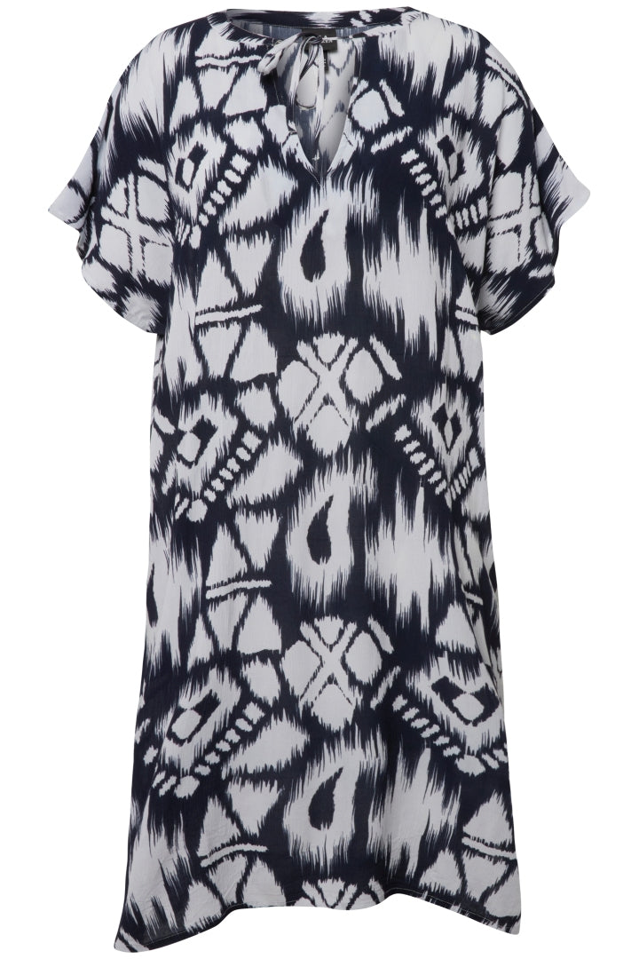 Ulla Popken Dress in Aztec Print