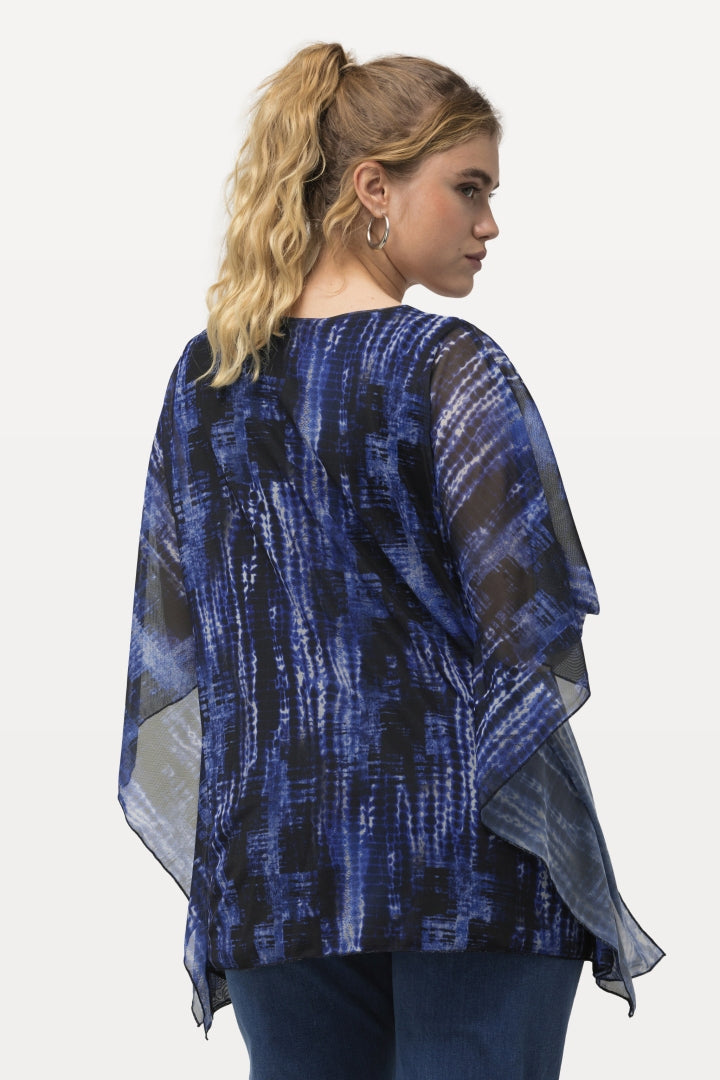 Ulla Popken Lightning Mesh Blouse