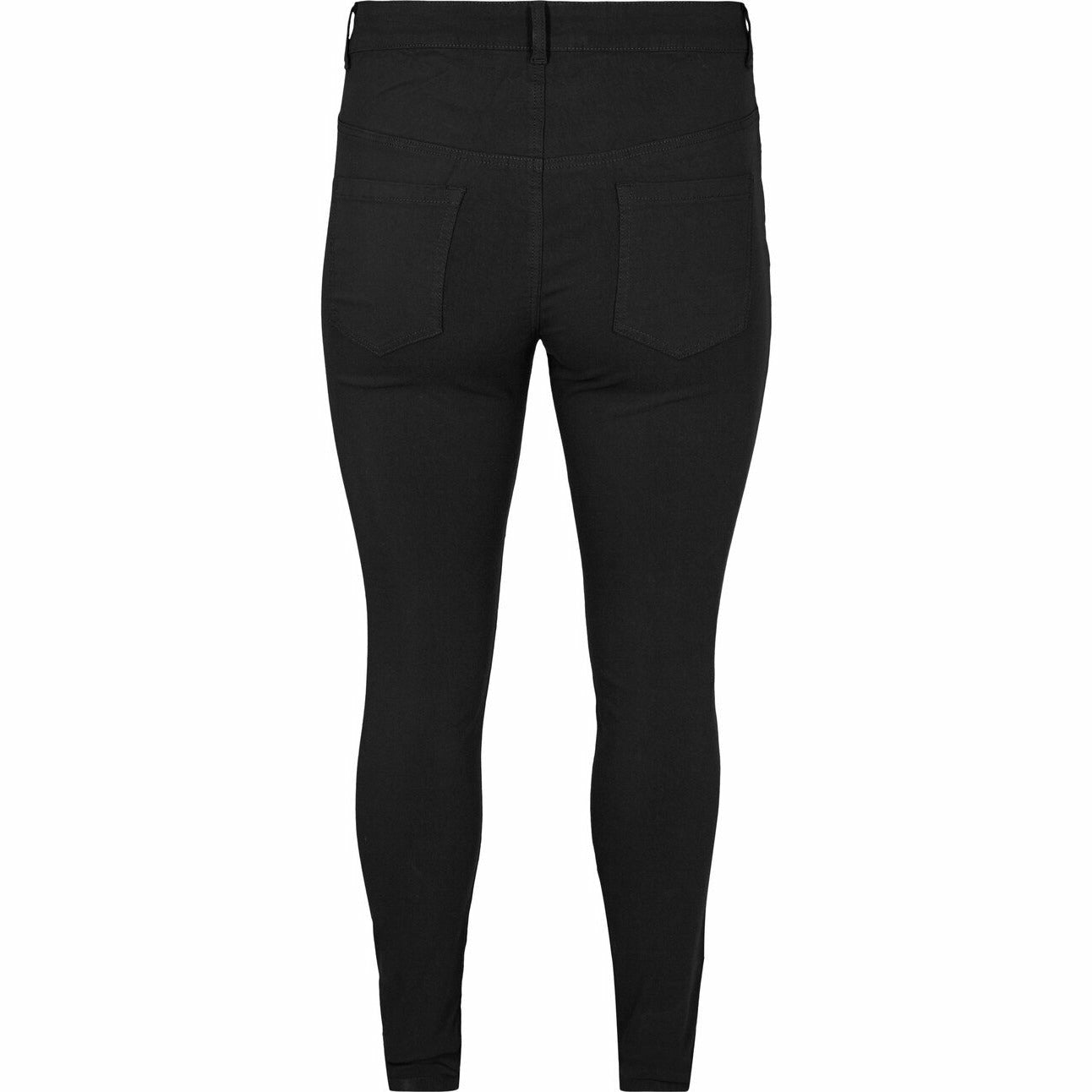 Zizzi Super Stretch Jeans in Black - Wardrobe Plus
