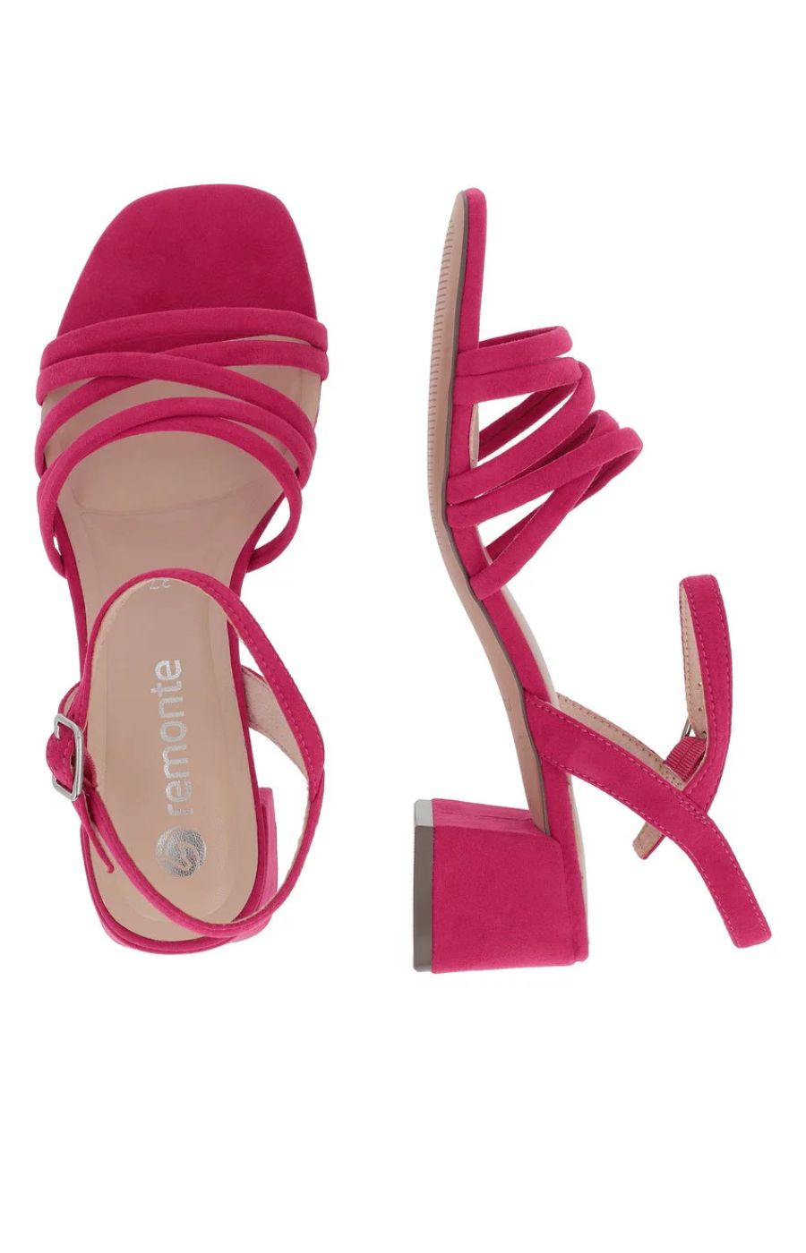 Remonte Strappy Sandal in Pink