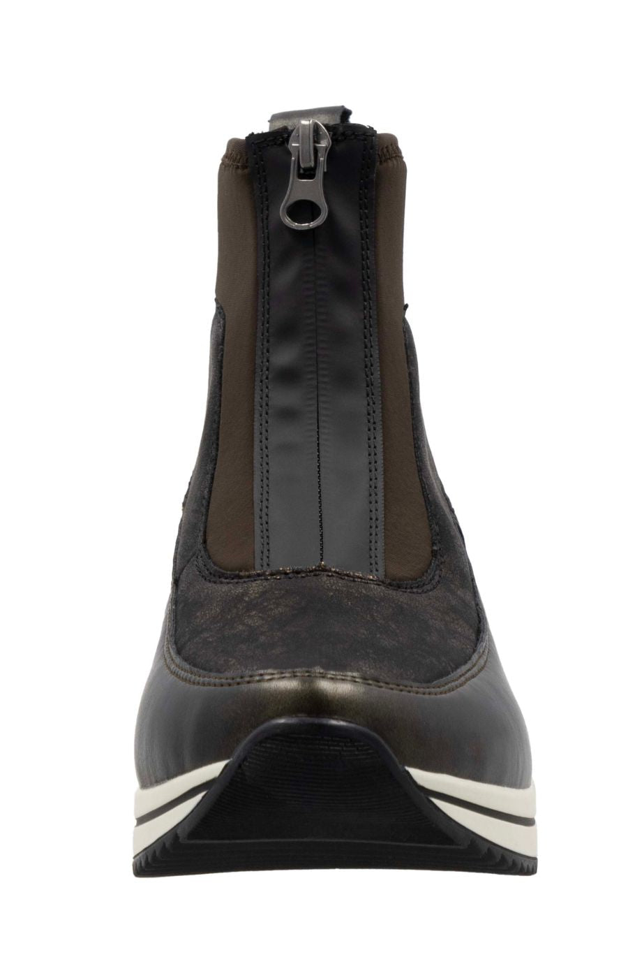 Remonte Brown Wedge Boot