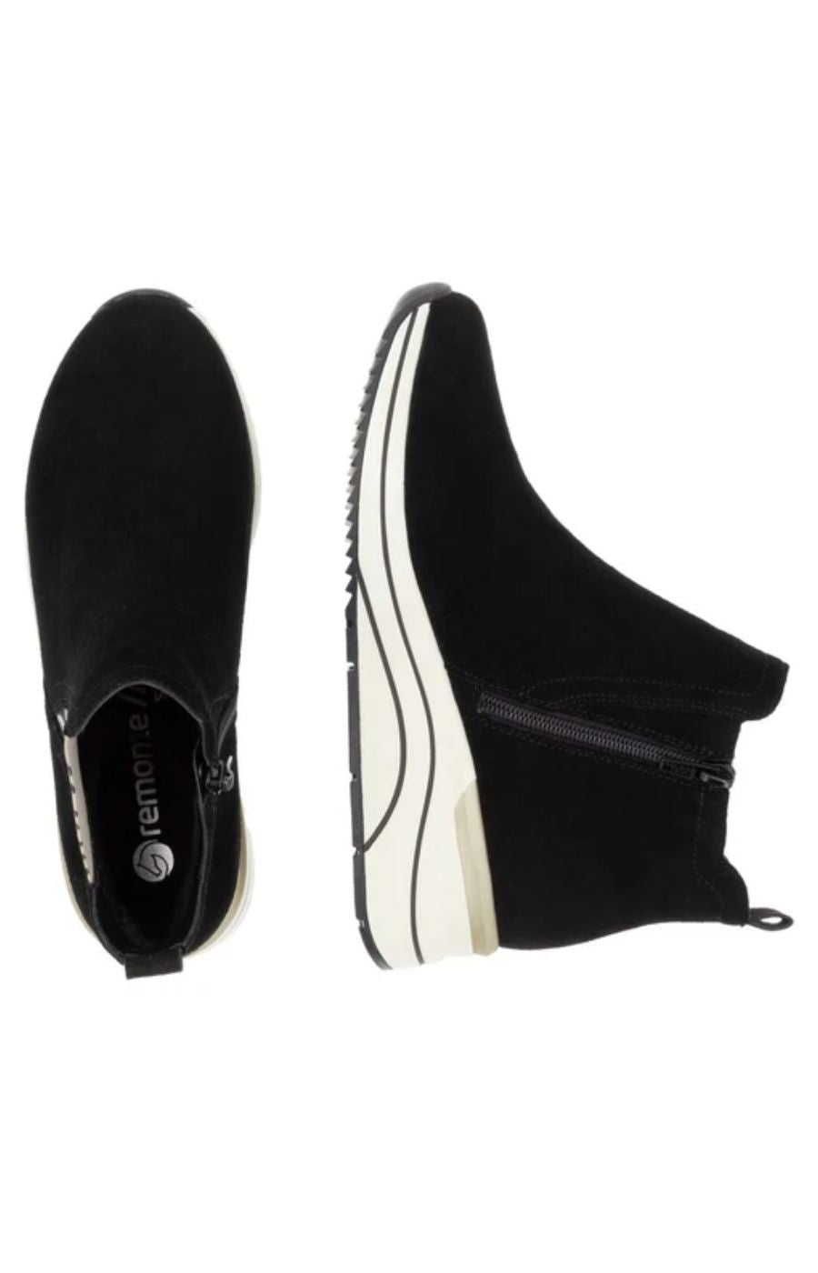 Remonte Zebra Print Ankle Boot