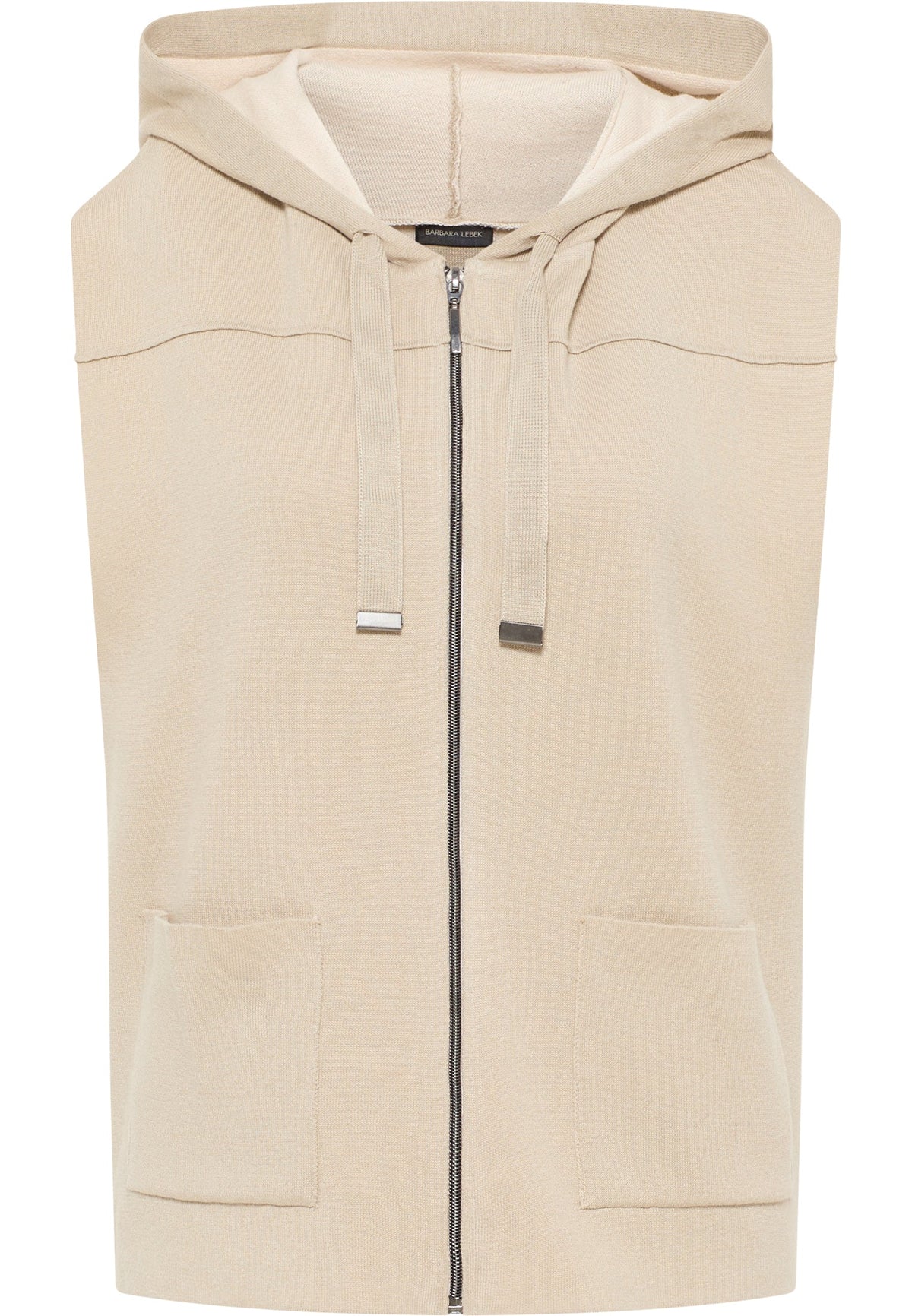 Barbara Lebek Hooded Knit Gilet