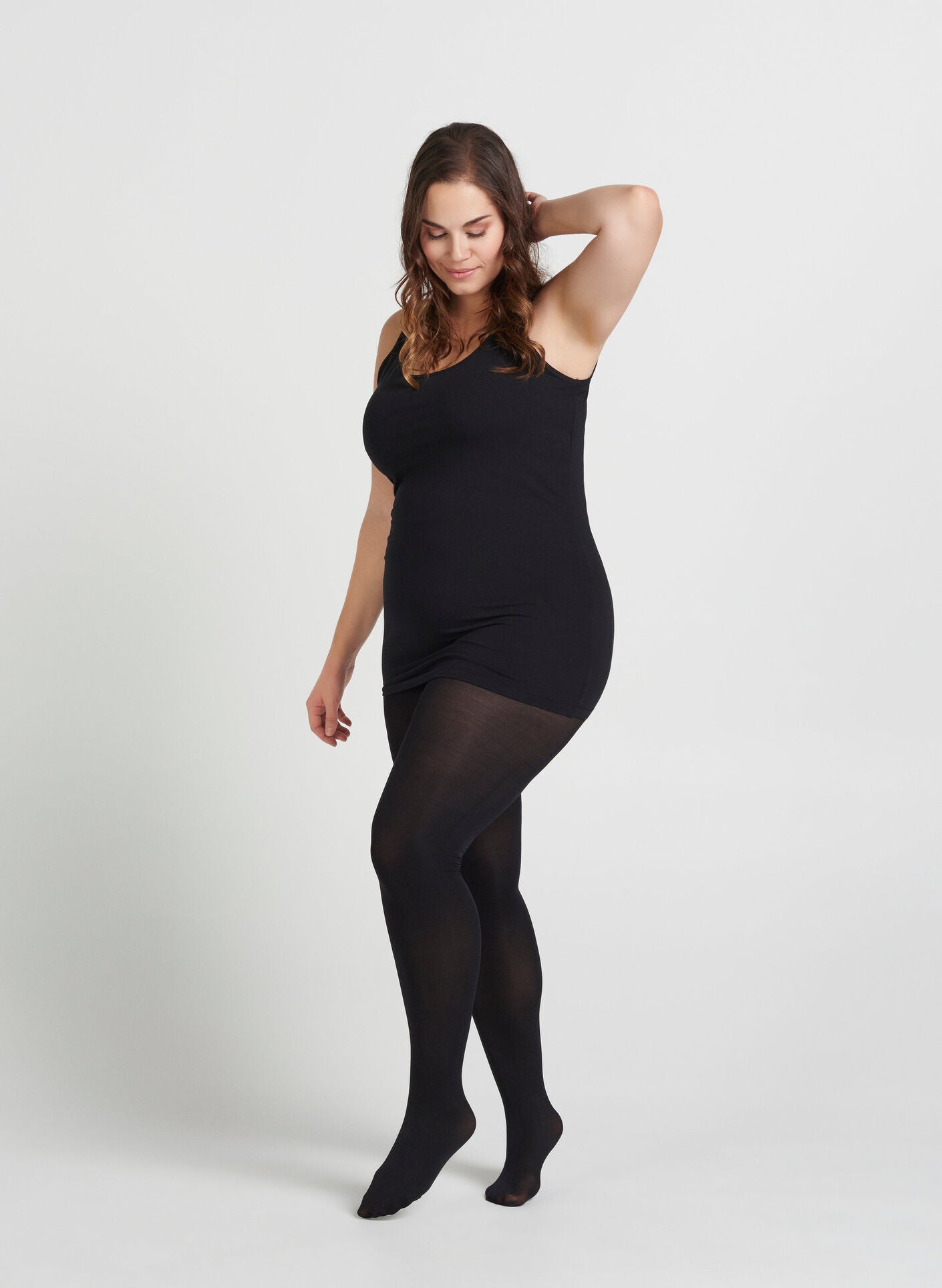 Zizzi 100 Denier Tights in Black