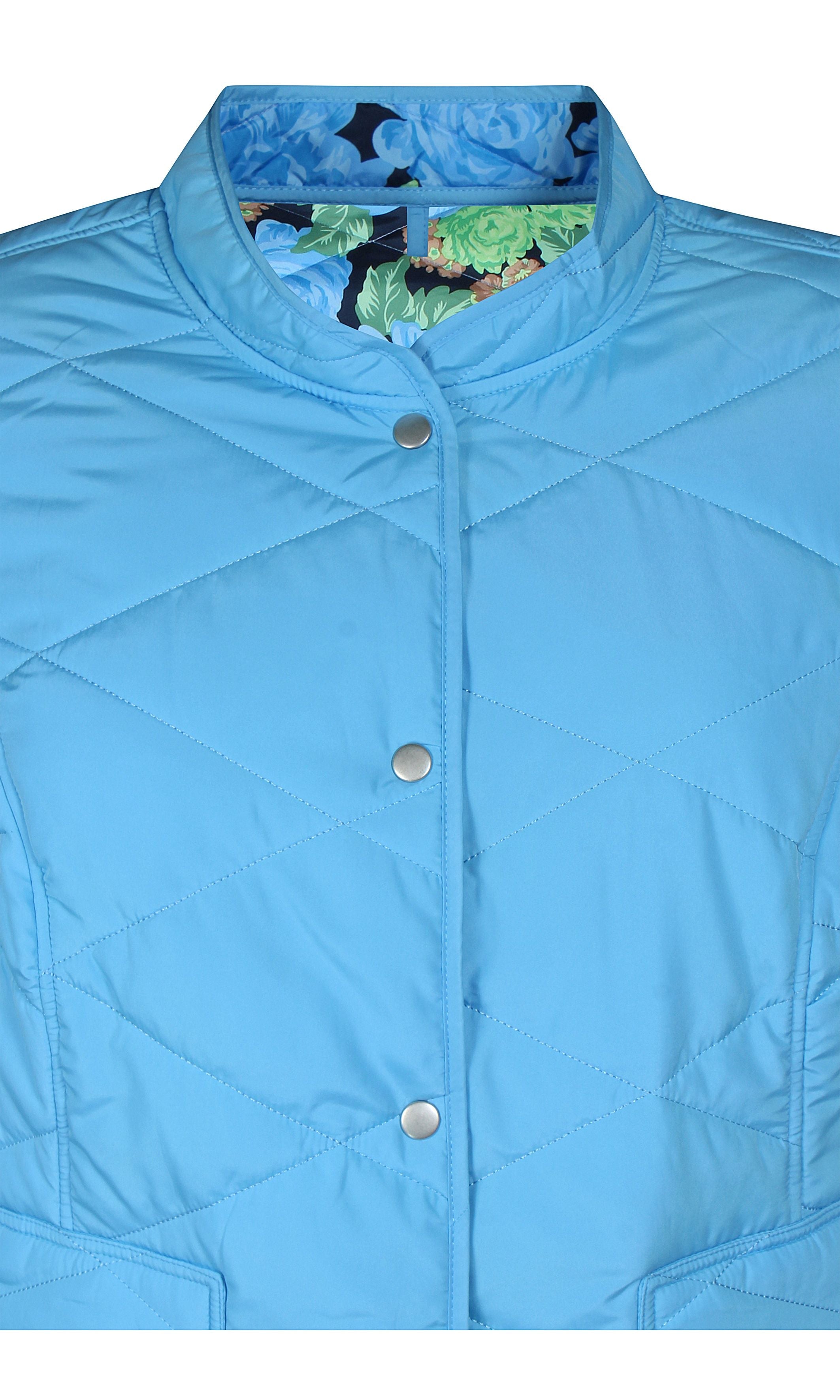 Zhenzi Arica Jacket in Blue - Wardrobe Plus