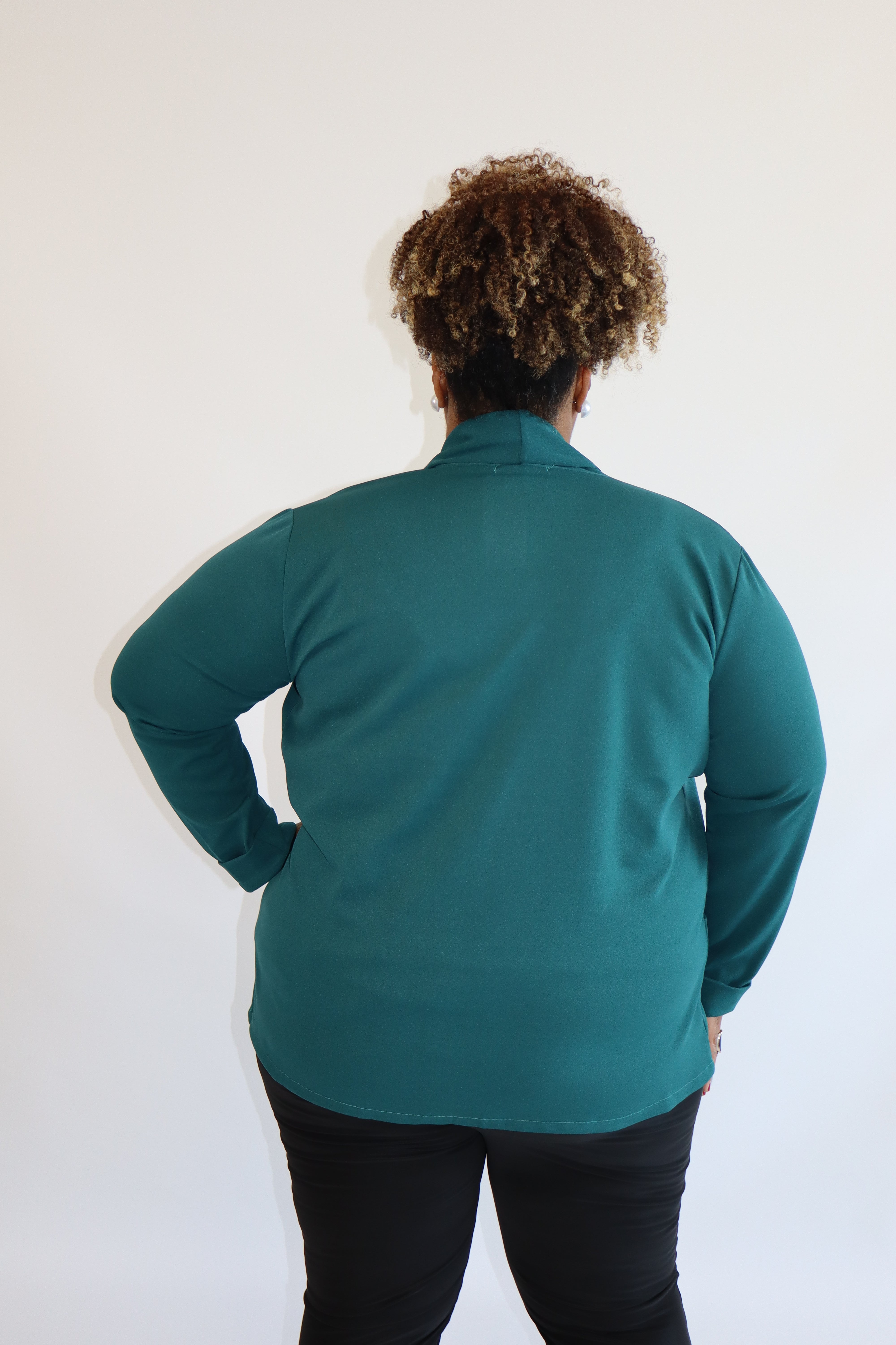 Esme Blazer in Teal