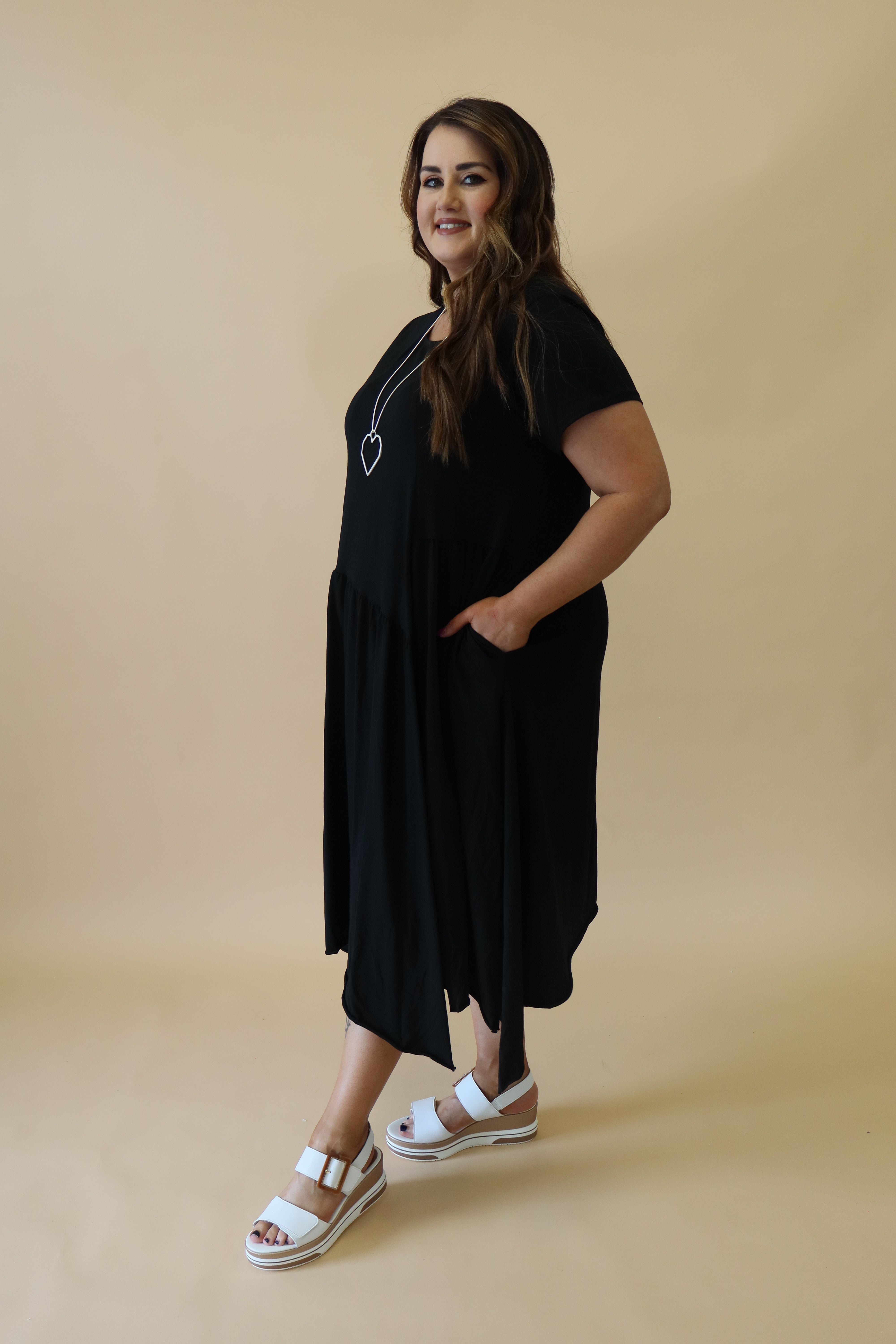 Tessa Dress in Black