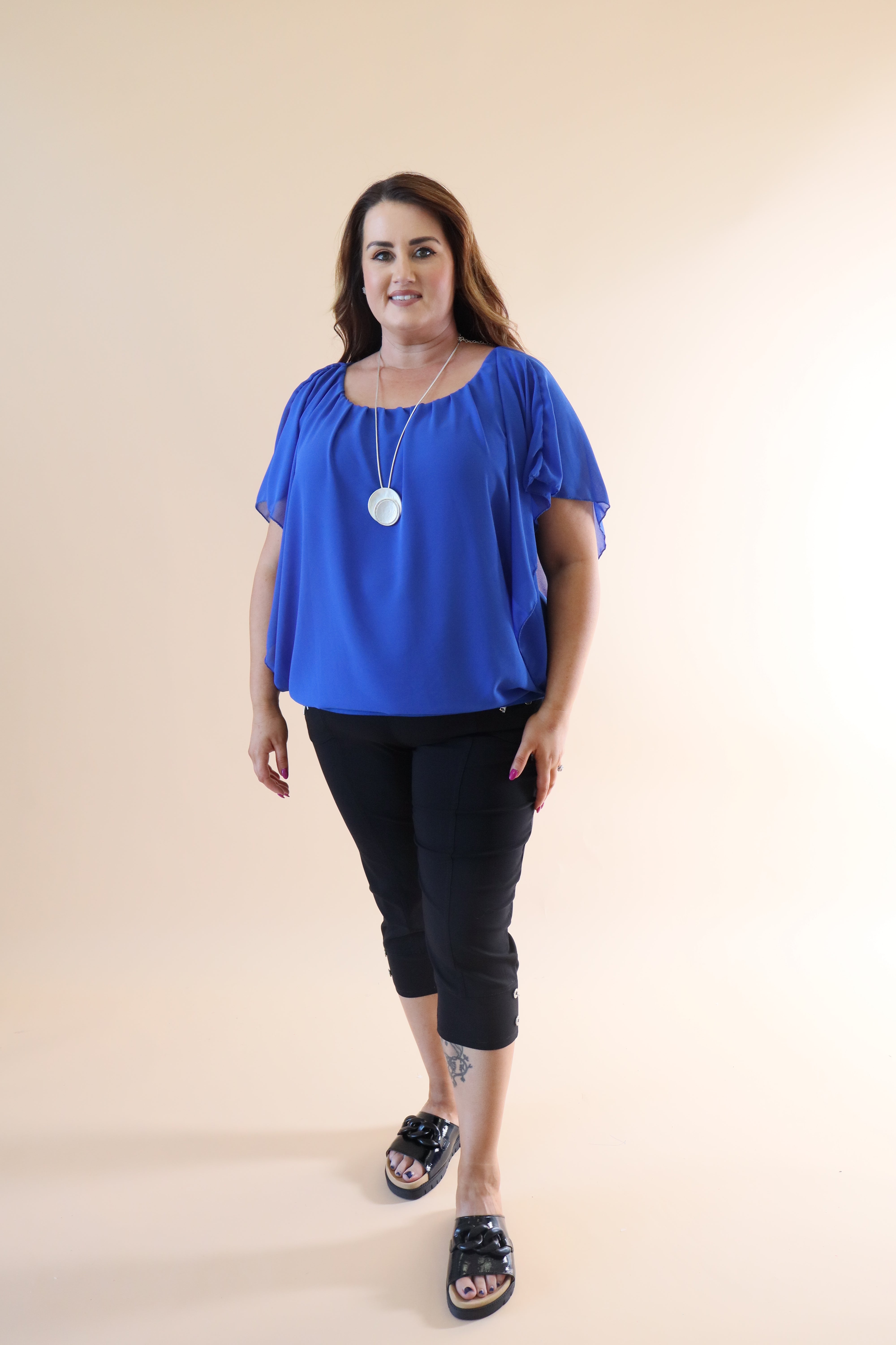 Magic Blouse in Royal Blue Size 1