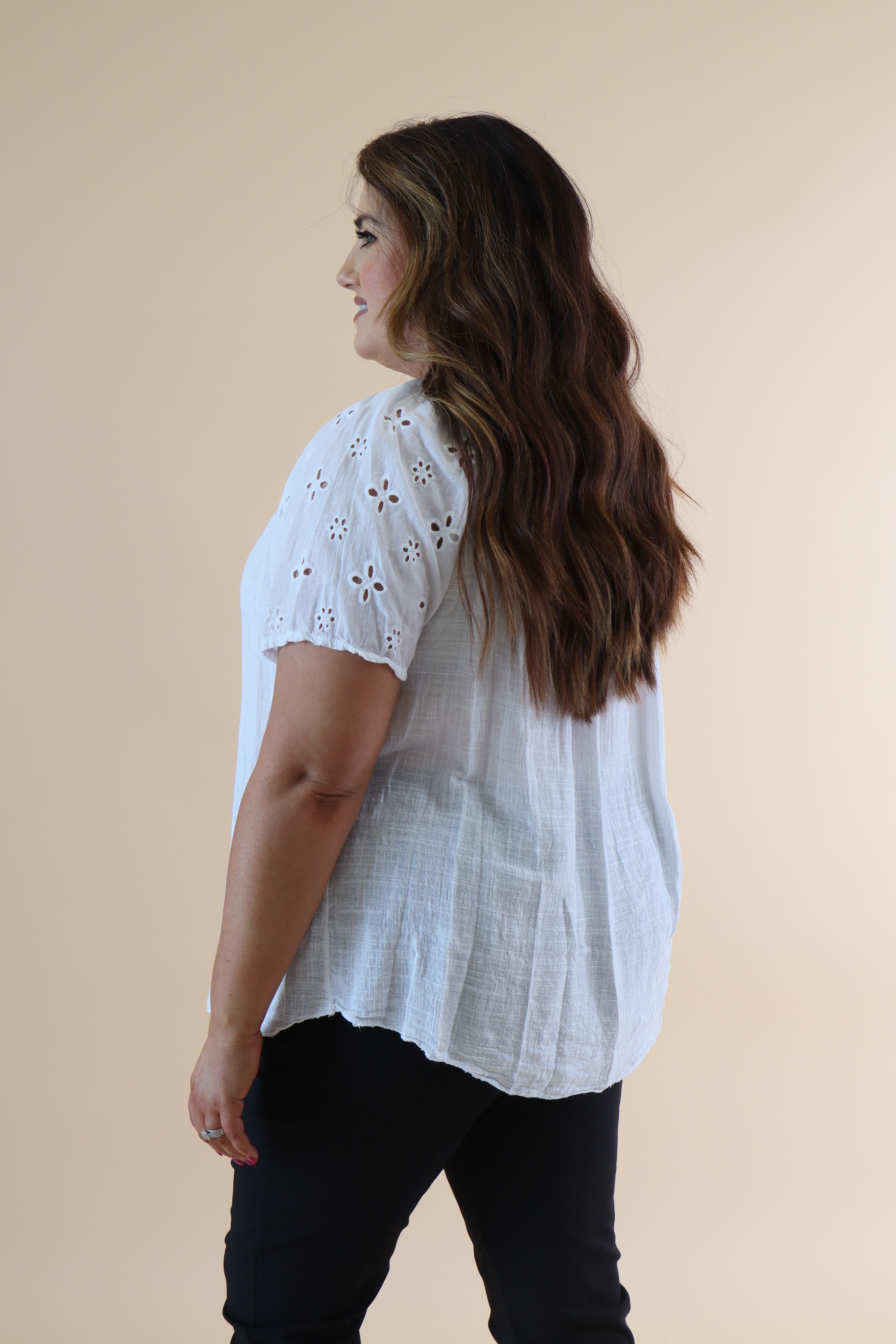 Helen Blouse in White