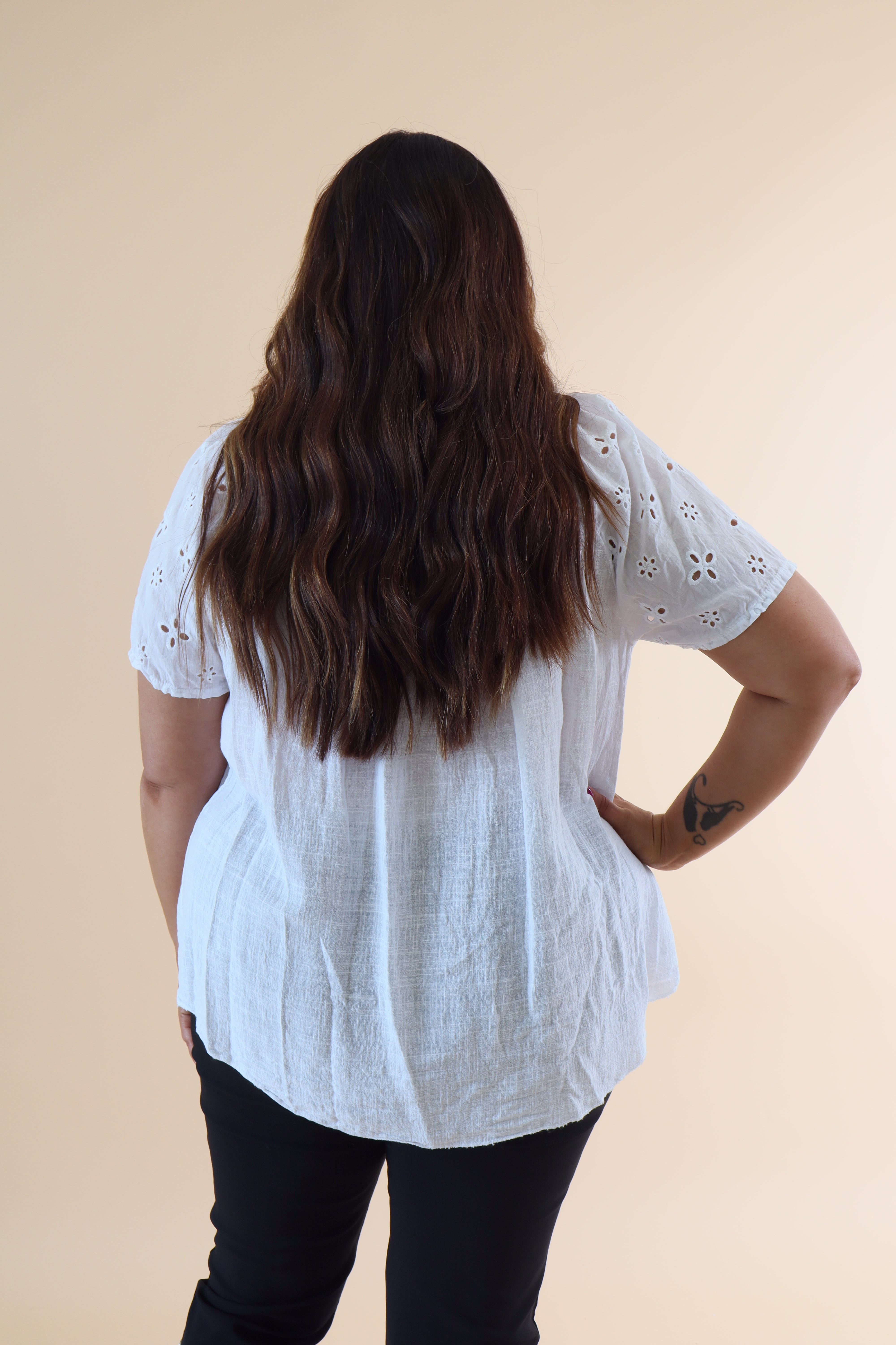 Helen Blouse in White