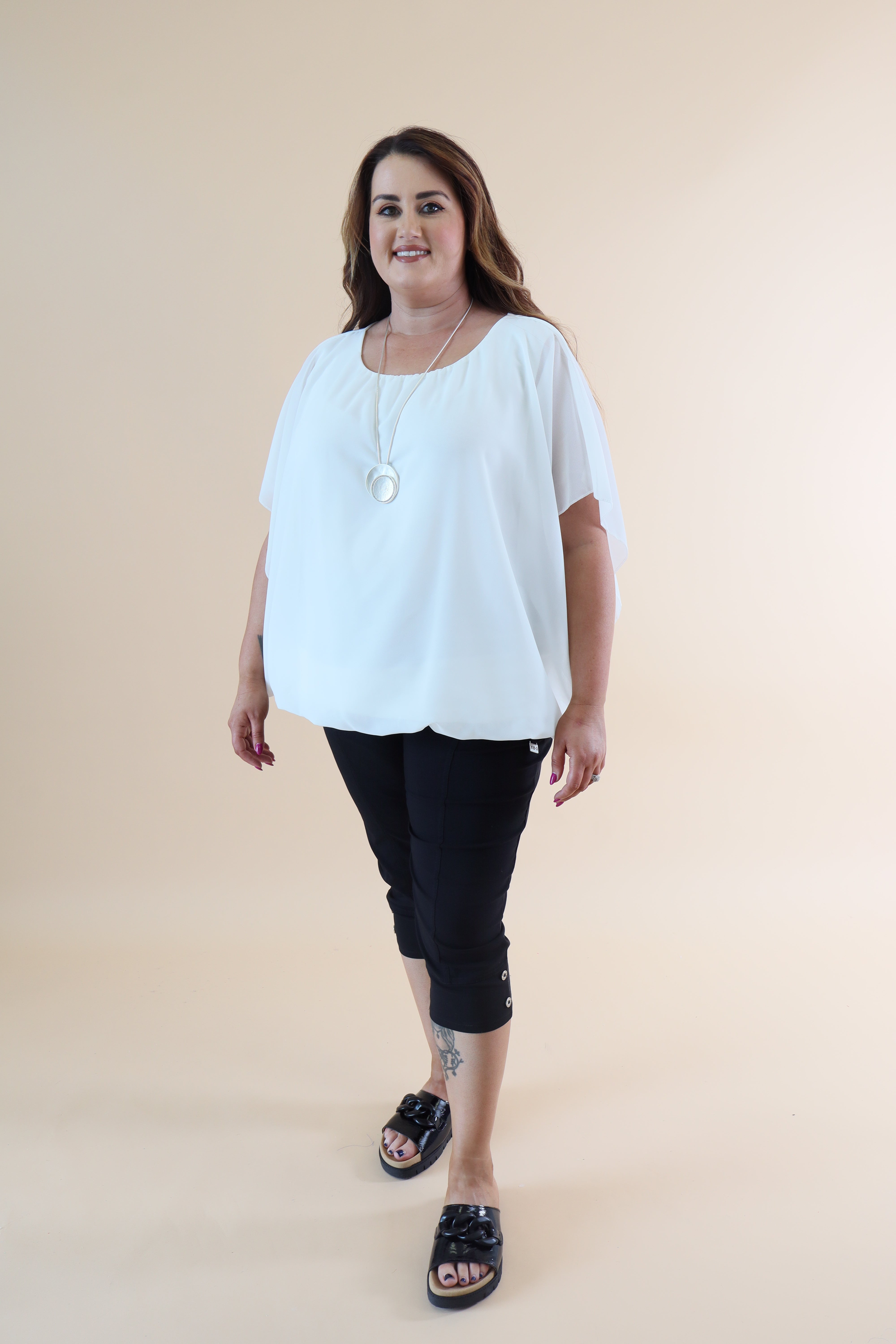 Magic Blouse in White Size 1