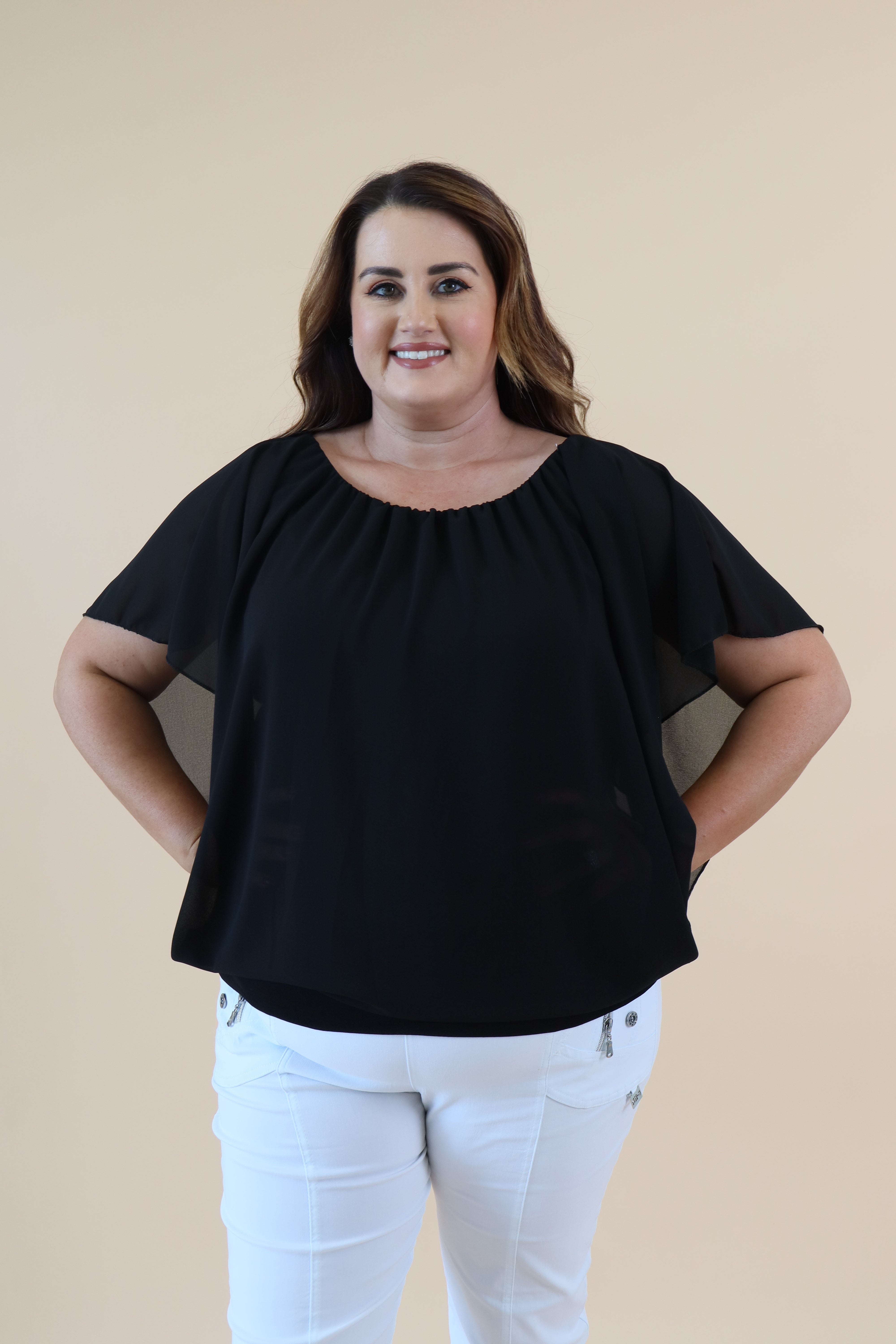Magic Blouse in Black Size 1