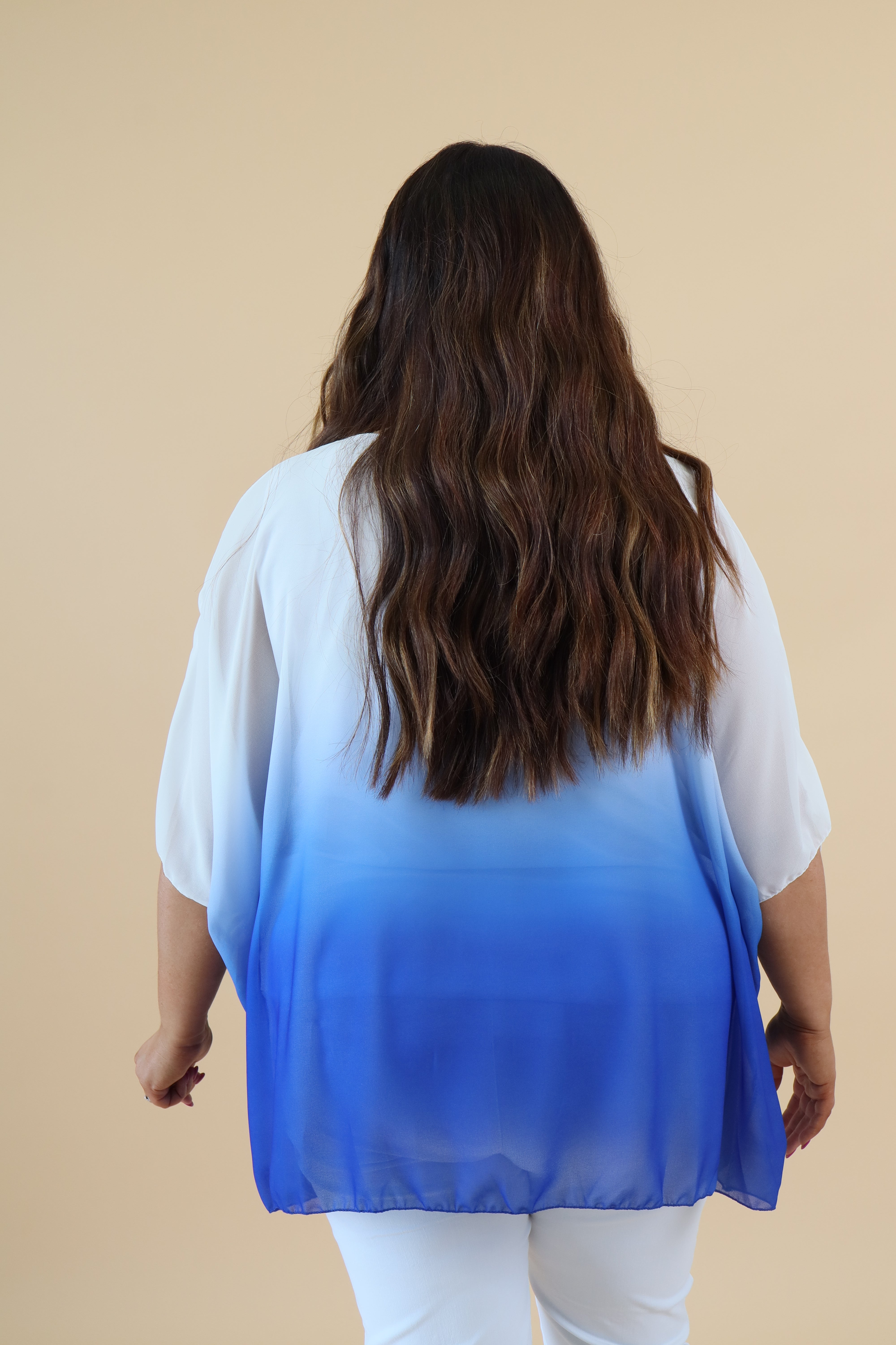 Nellie Blouse in Royal Blue