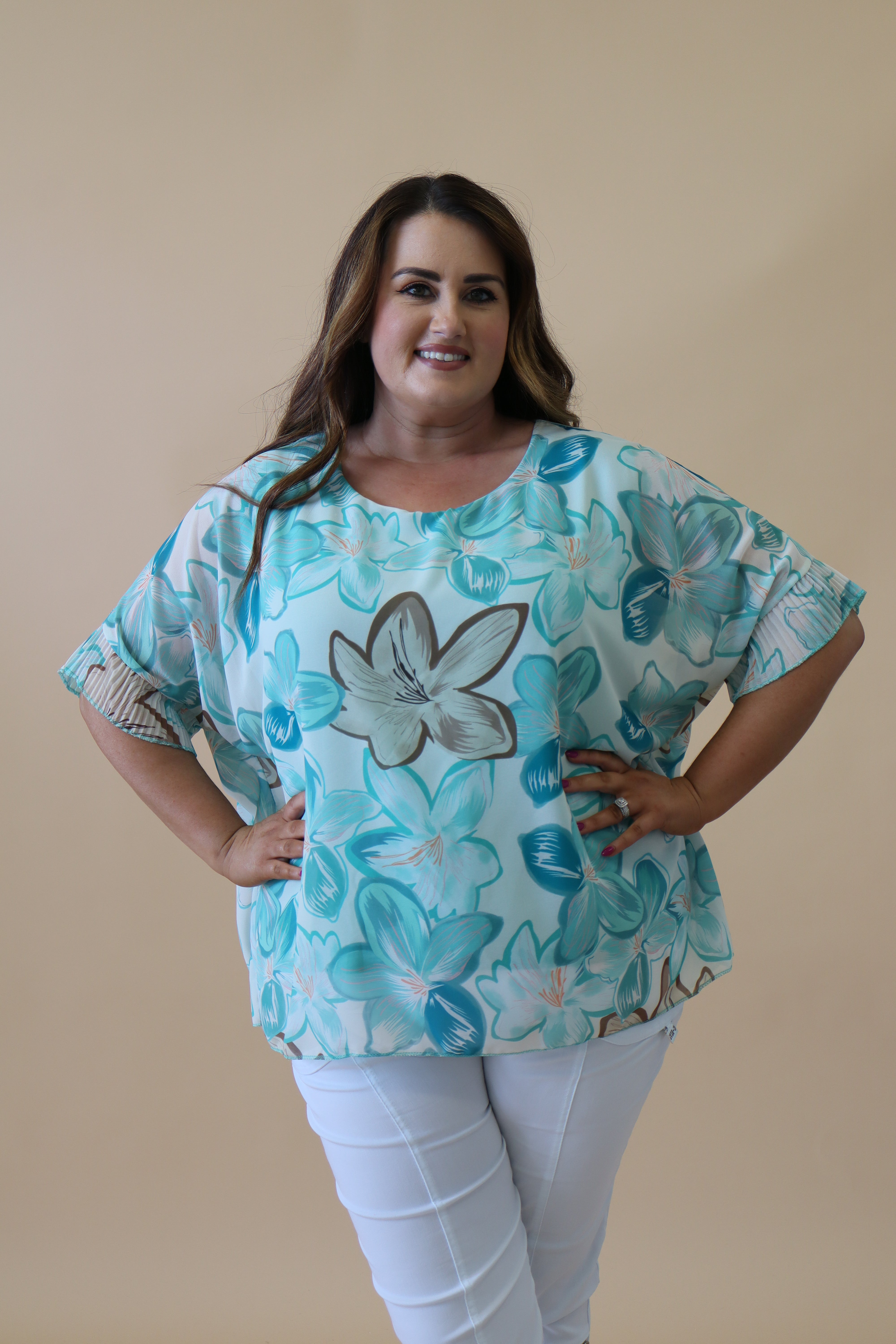 Naomi Blouse in Green