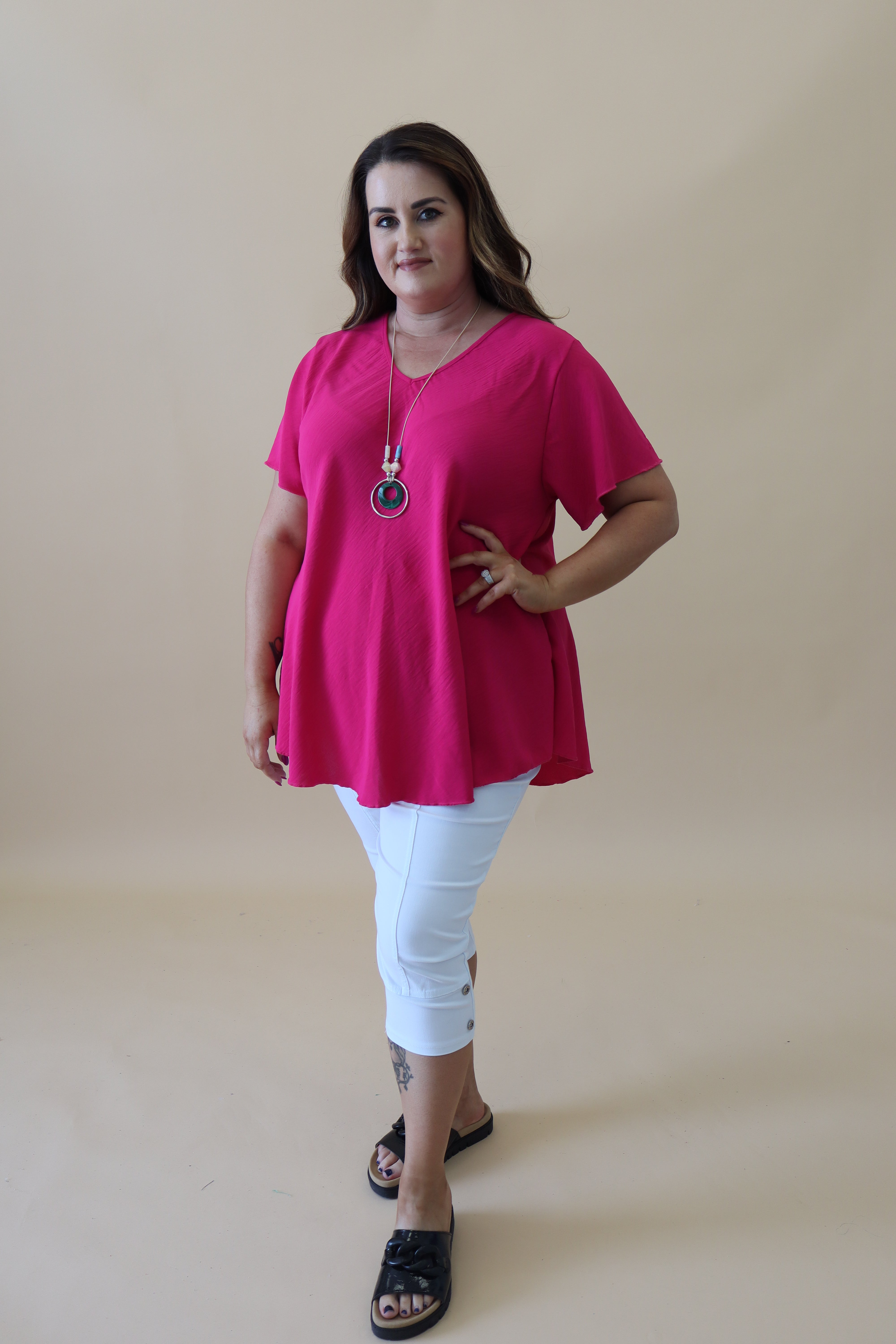 Nina Blouse in Pink