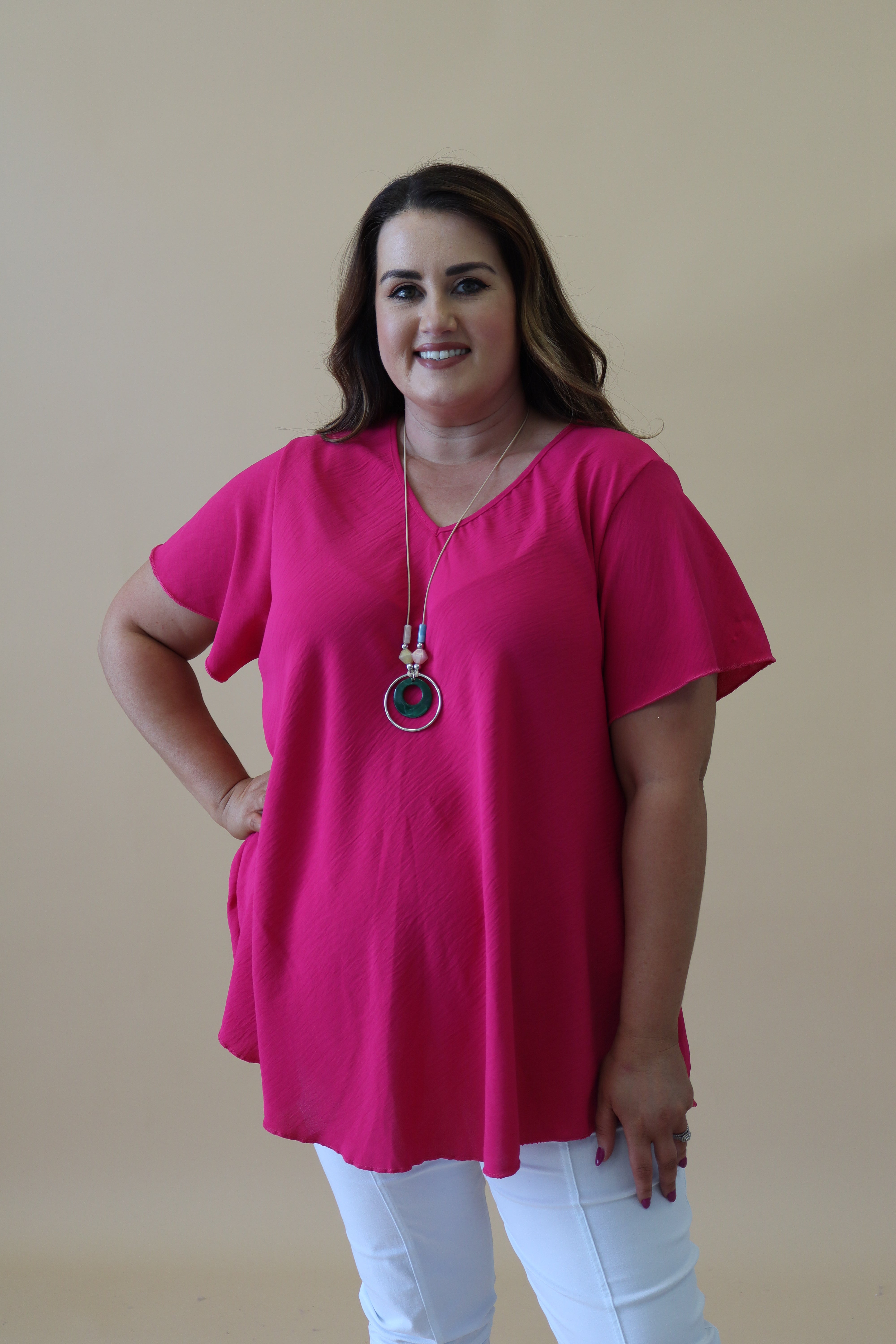 Nina Blouse in Pink