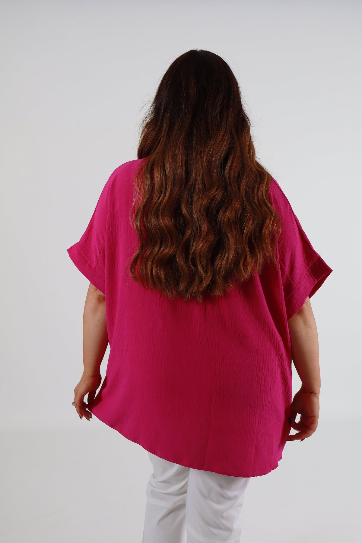 Rachel Blouse in Magenta