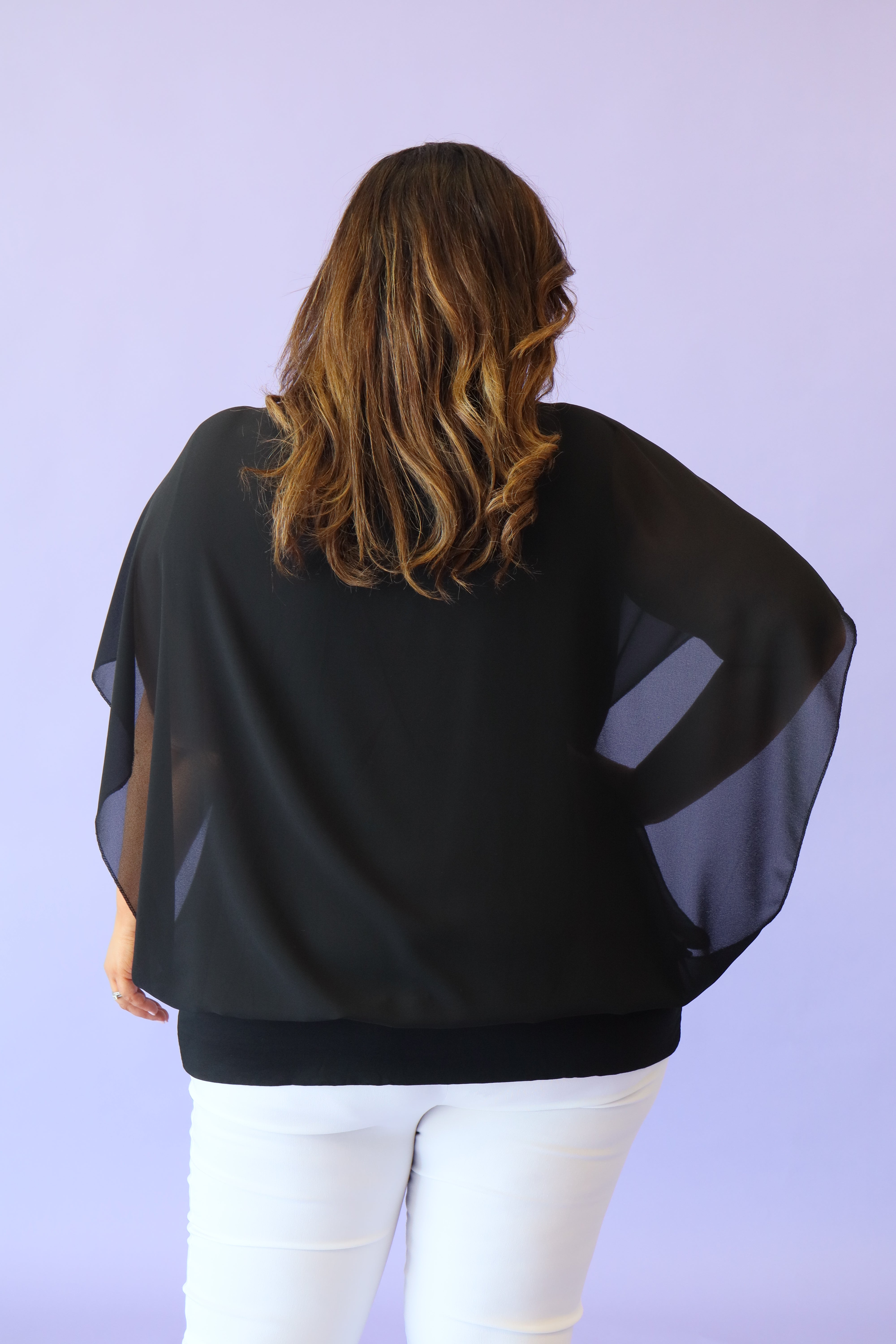 Magic Blouse in Black Size 2