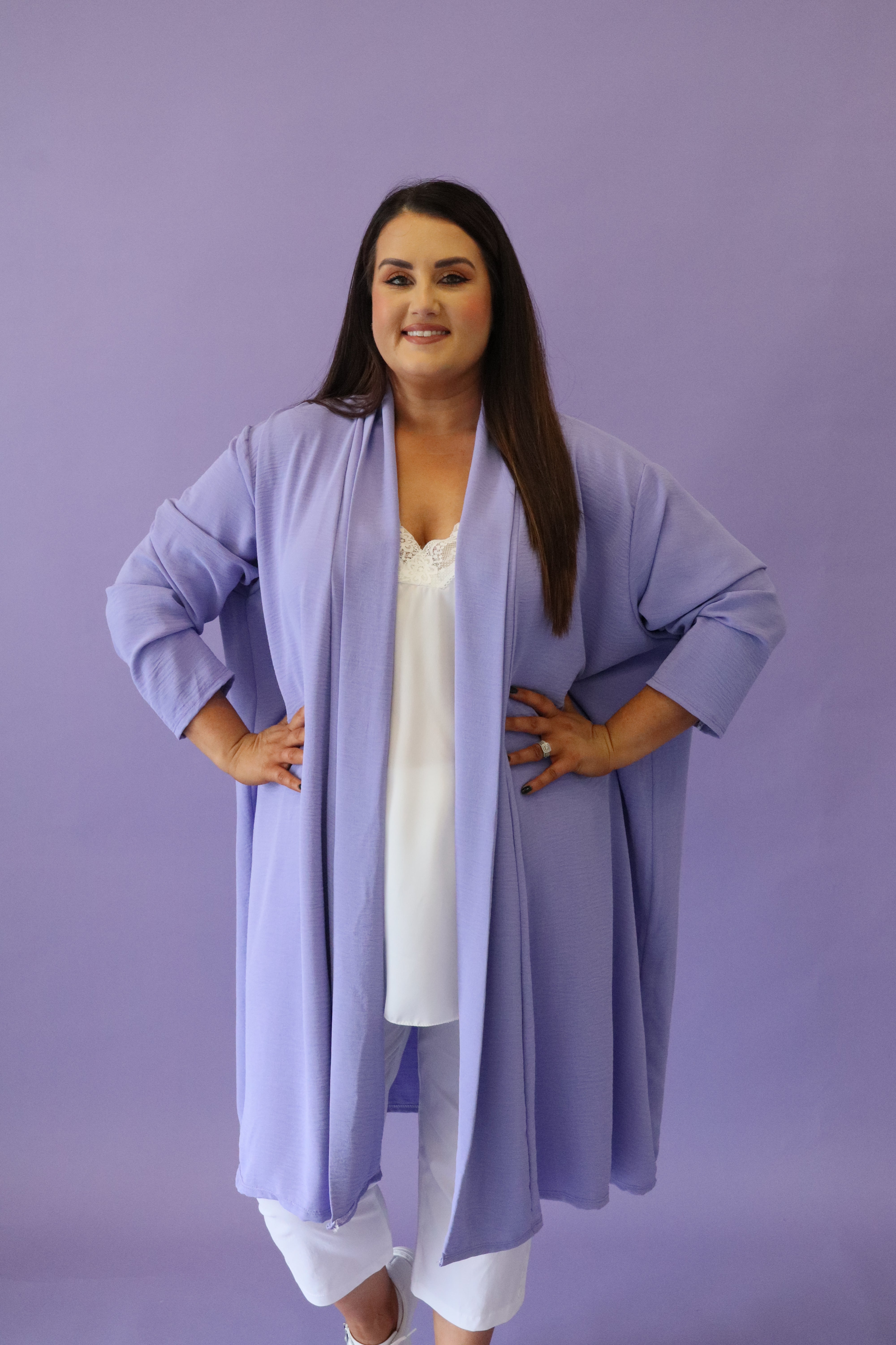Raya Purple Cardigan