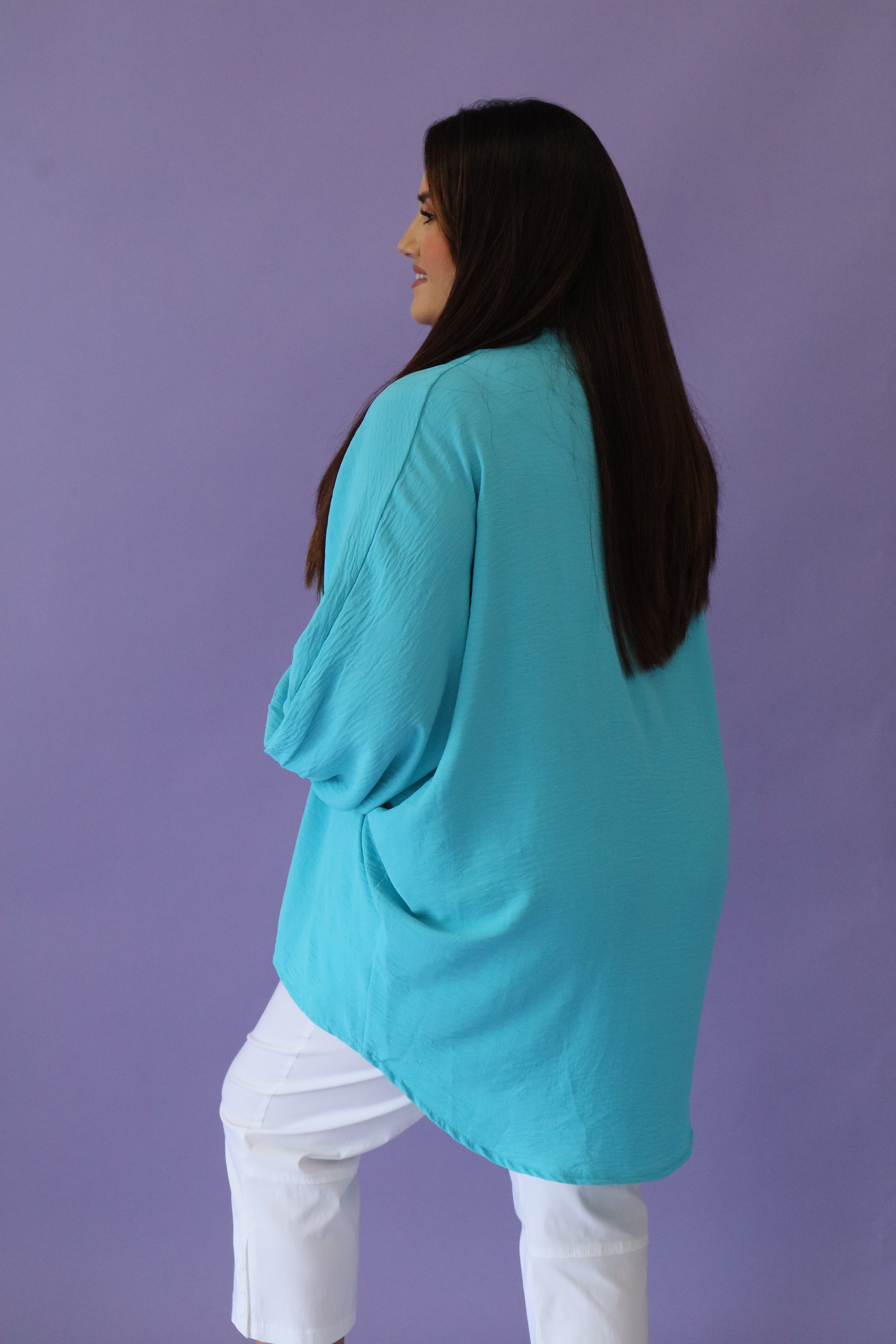 Maeve Long Sleeve Top in White