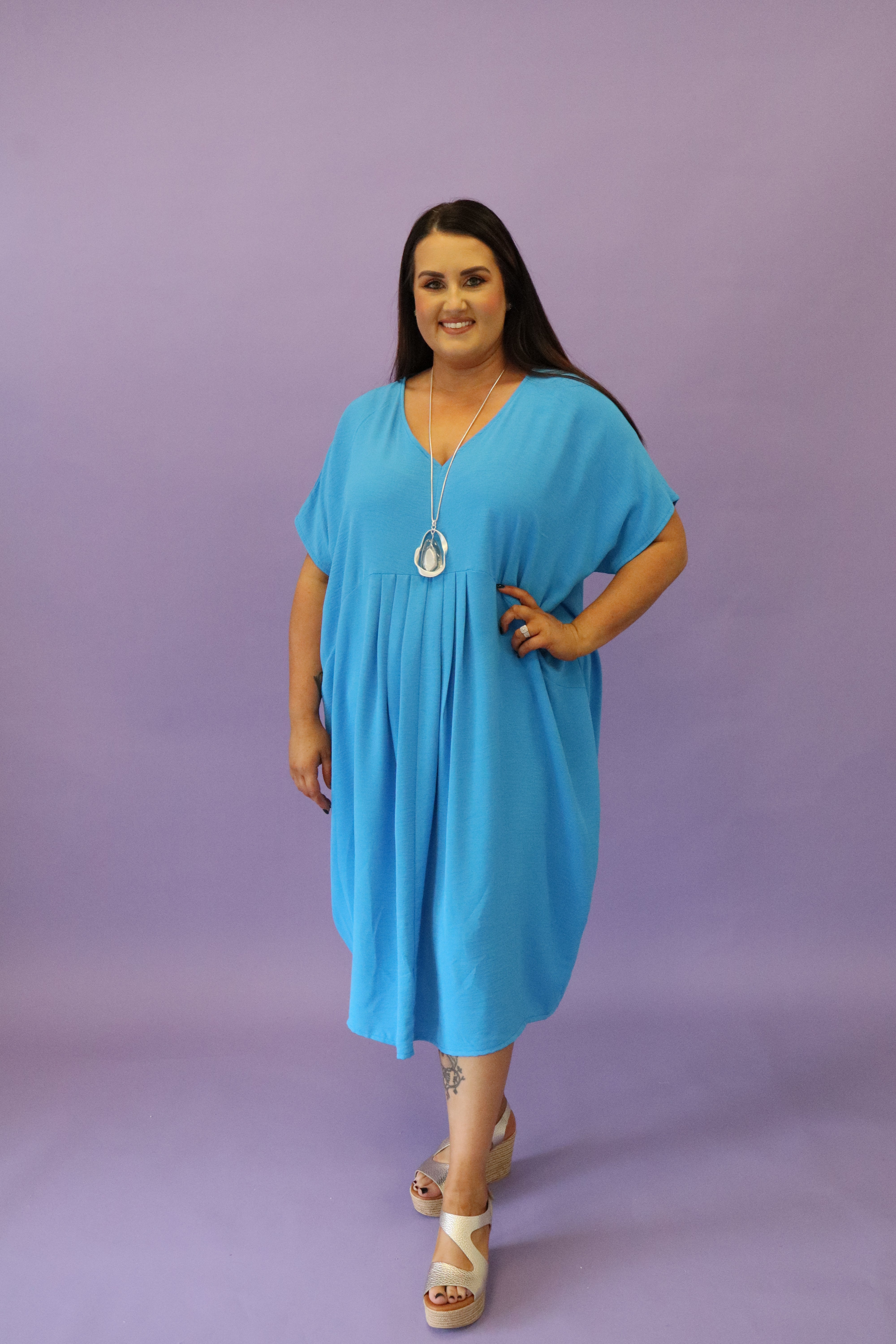 Lexi Dress in Blue