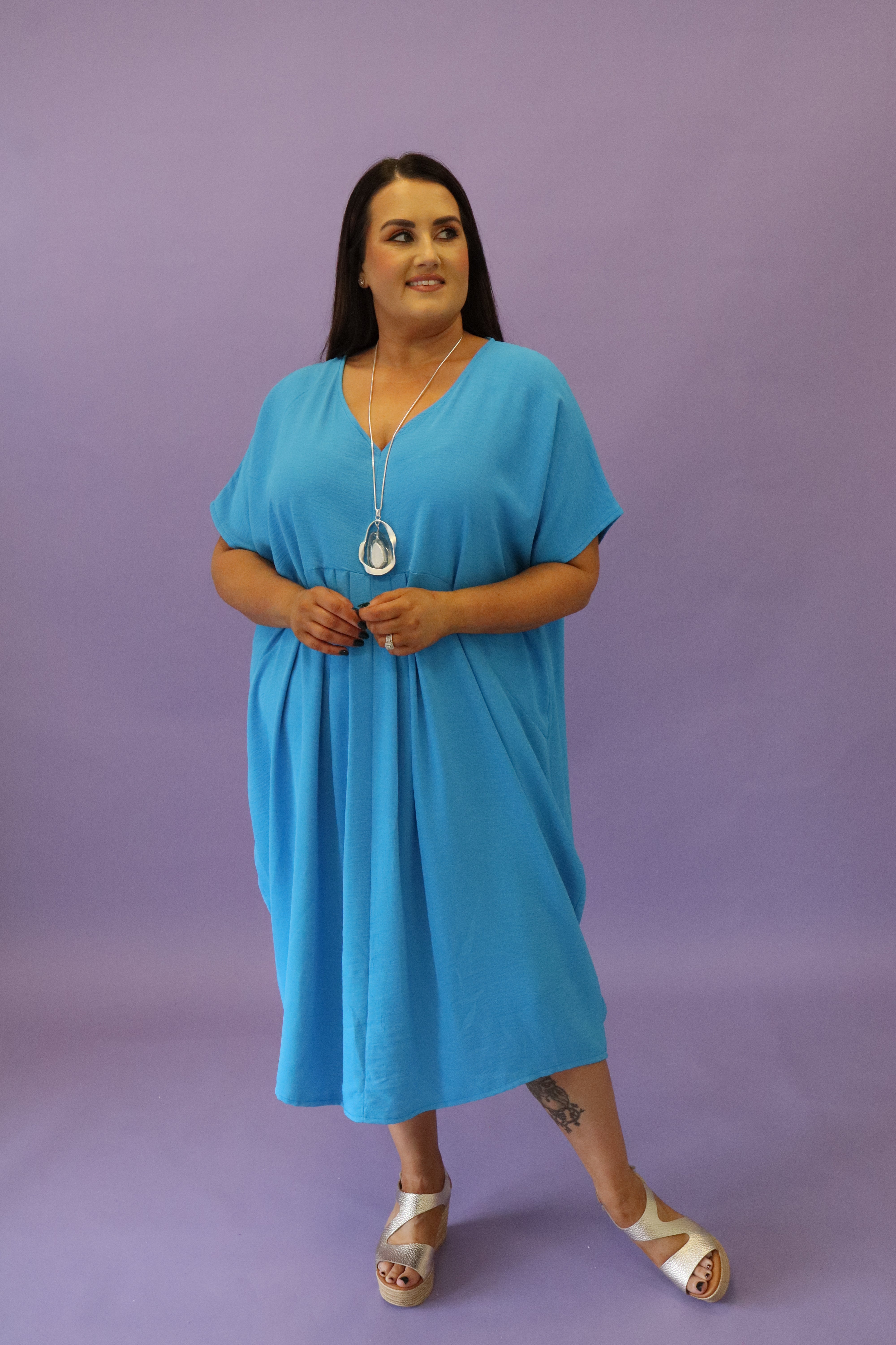 Lexi Dress in Blue