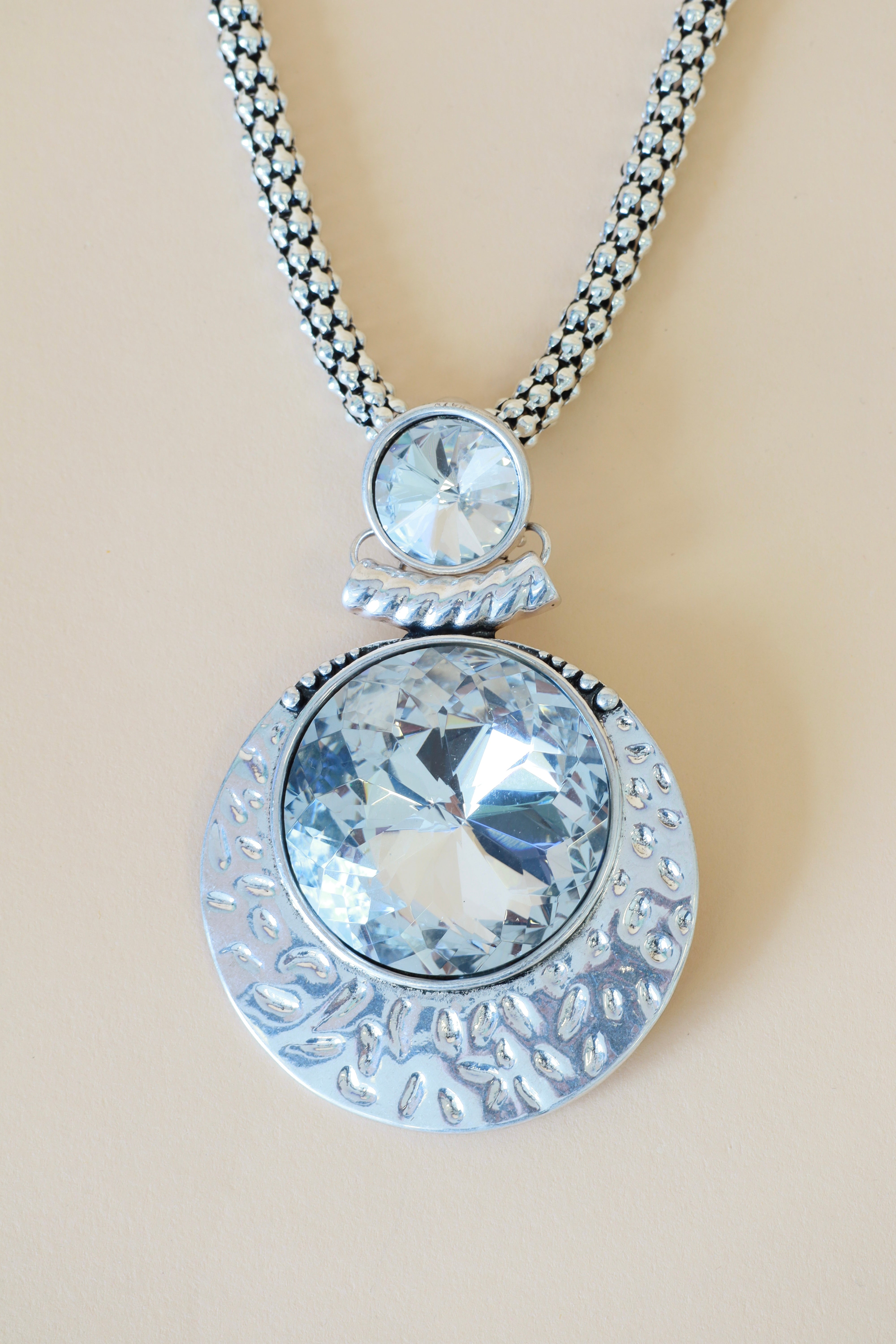 Alba Necklace in Silver