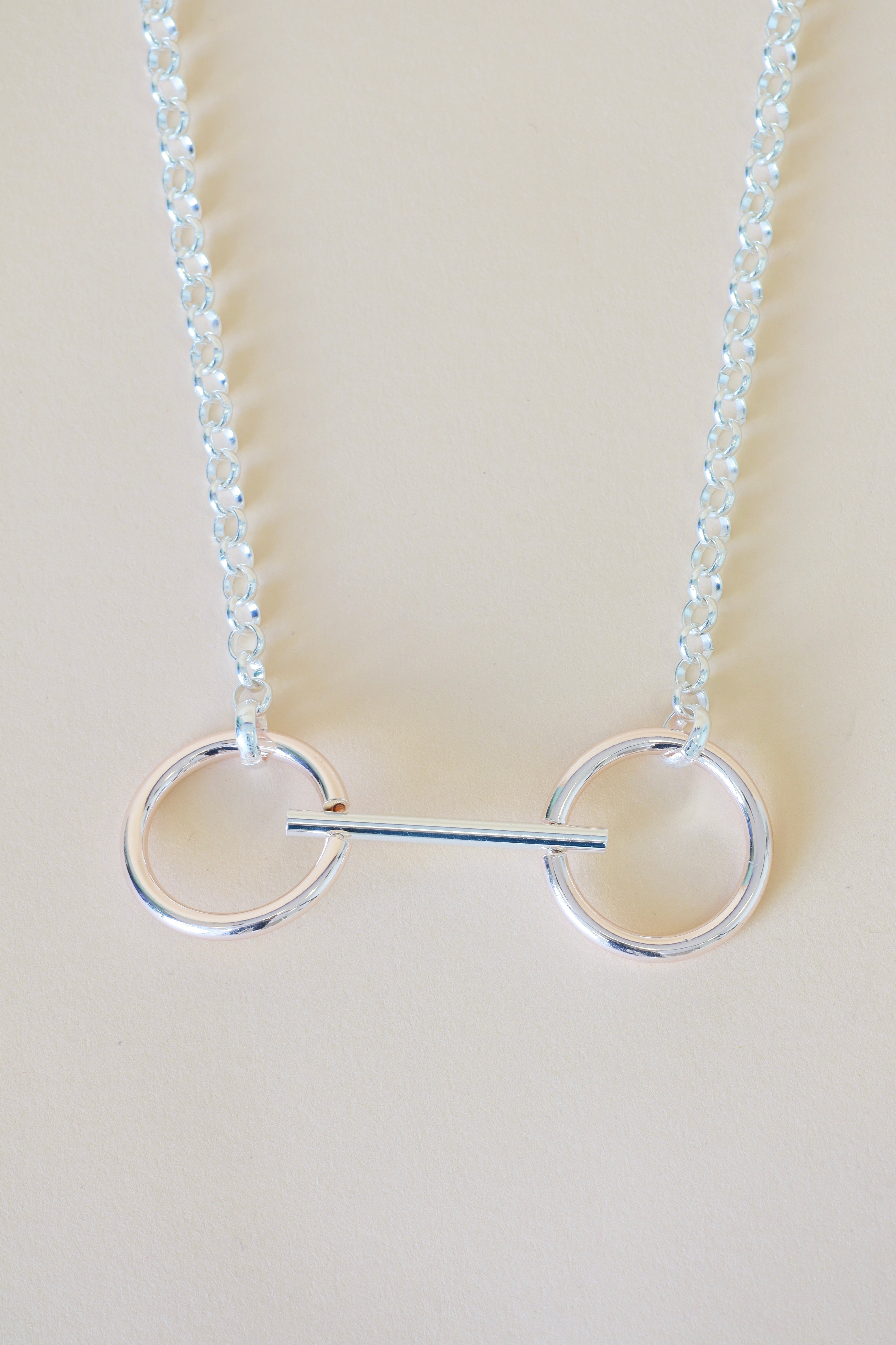 Tess Necklace in Silver