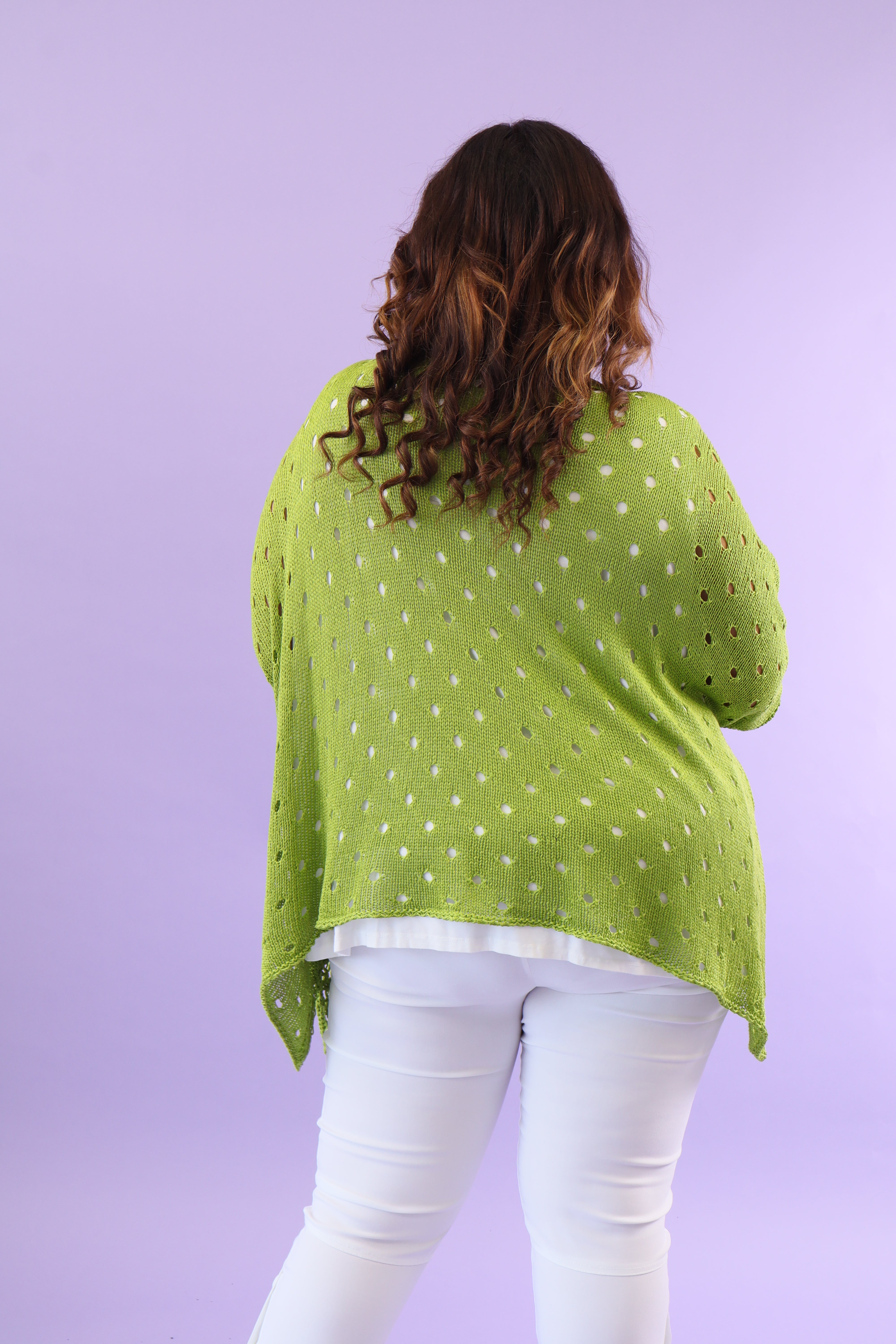 Kay Jumper in Lime
