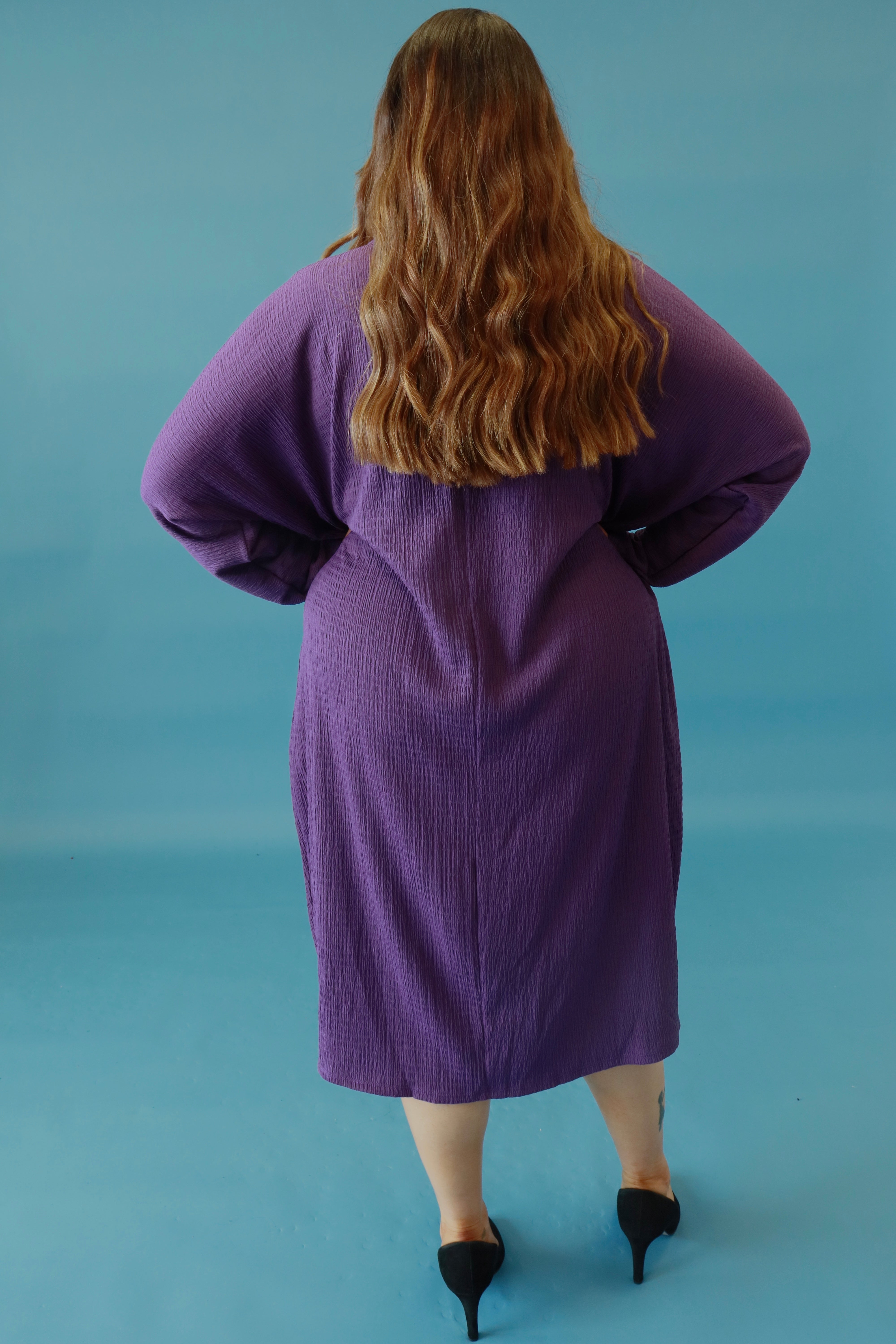 Cameron Dress in Purple