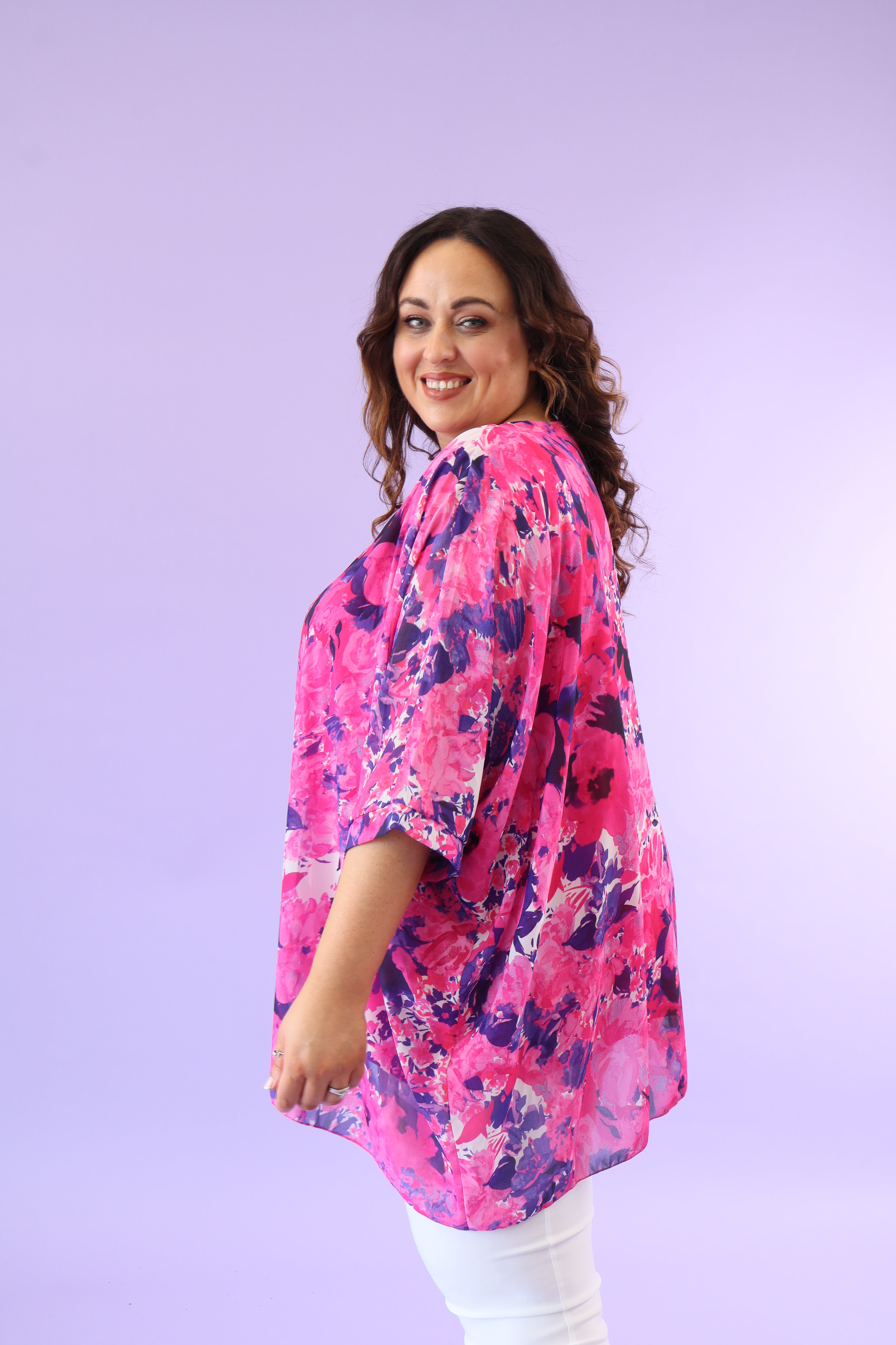 Kira Blouse in Pink