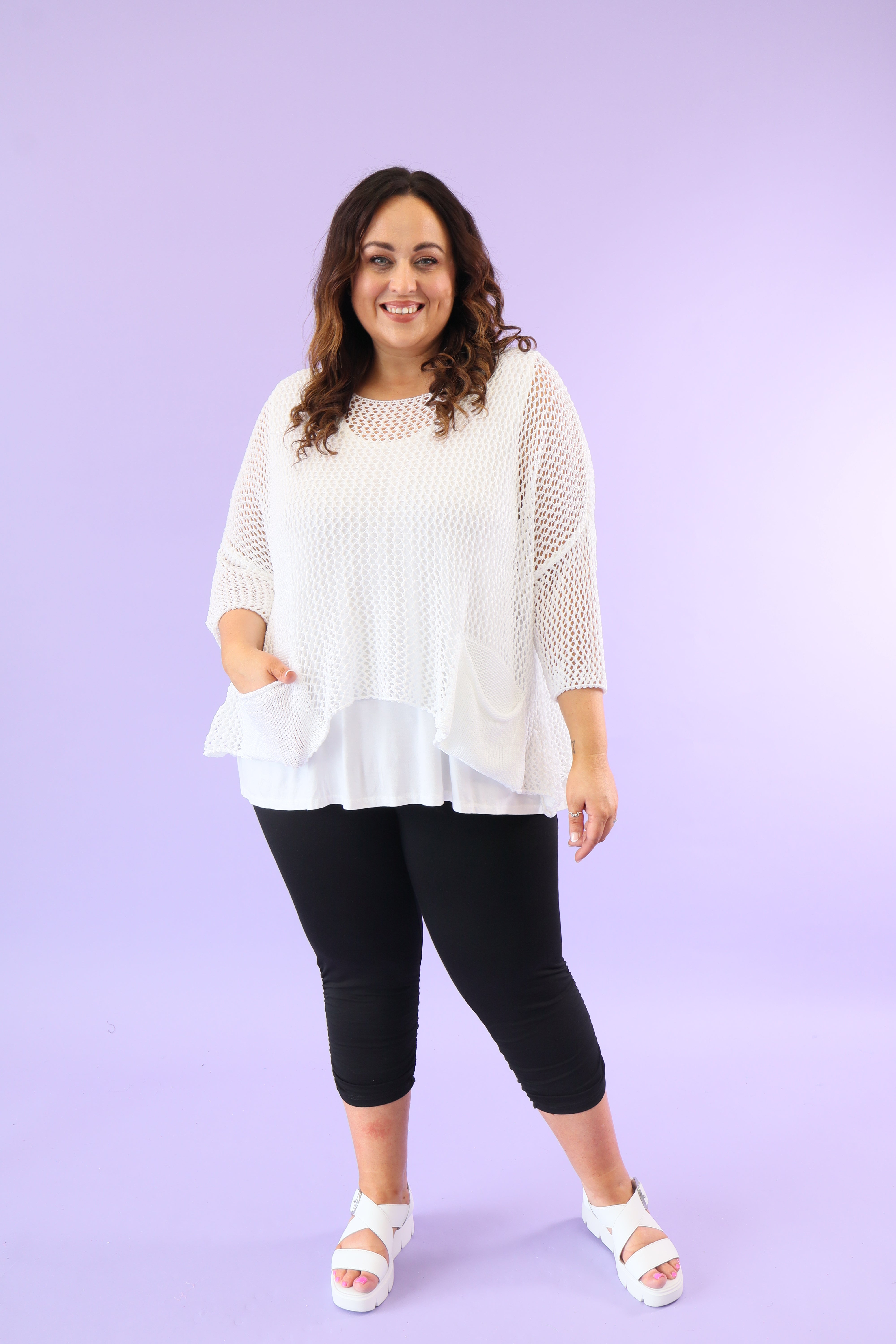 Jan Jumper in White