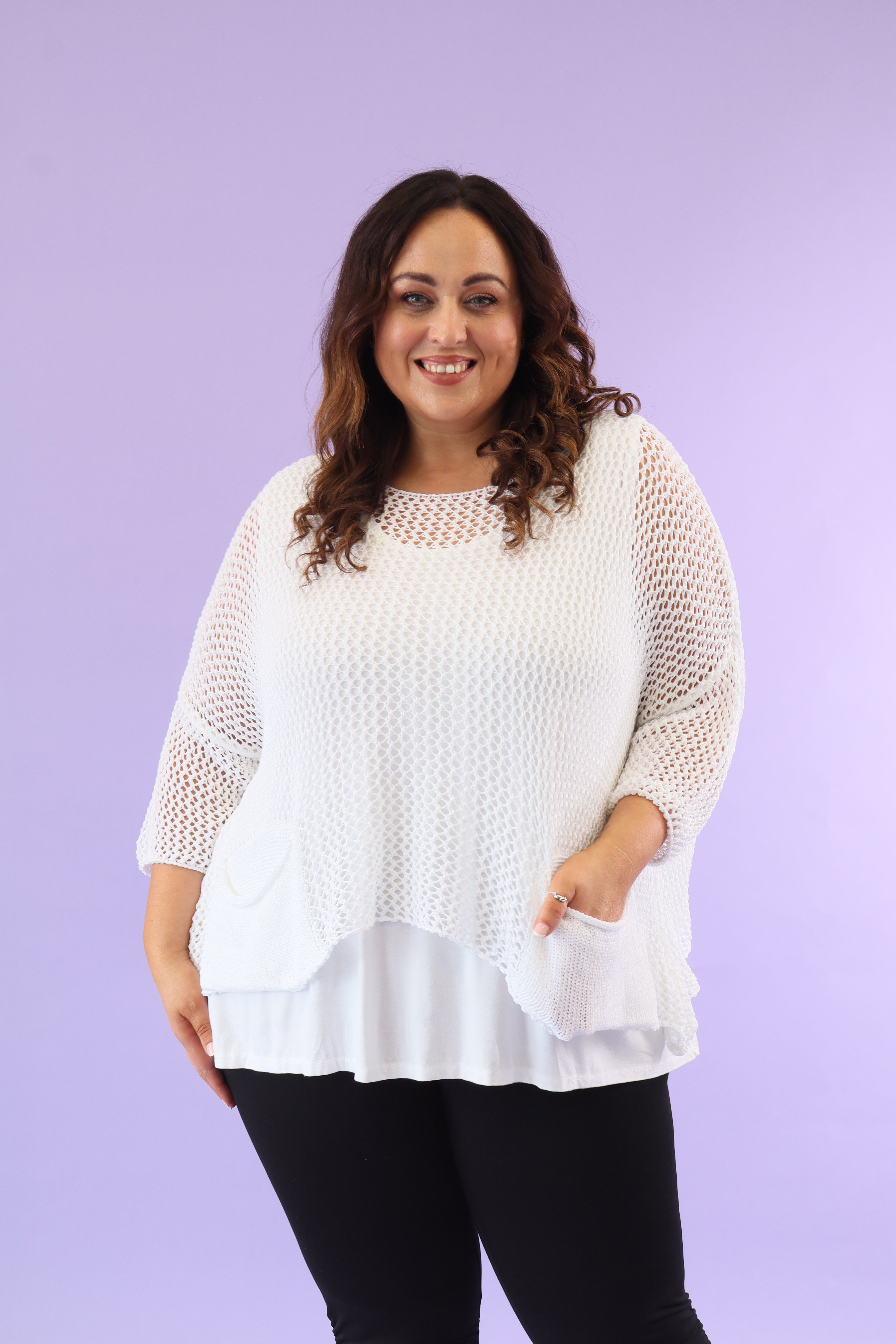 Jan Jumper in White