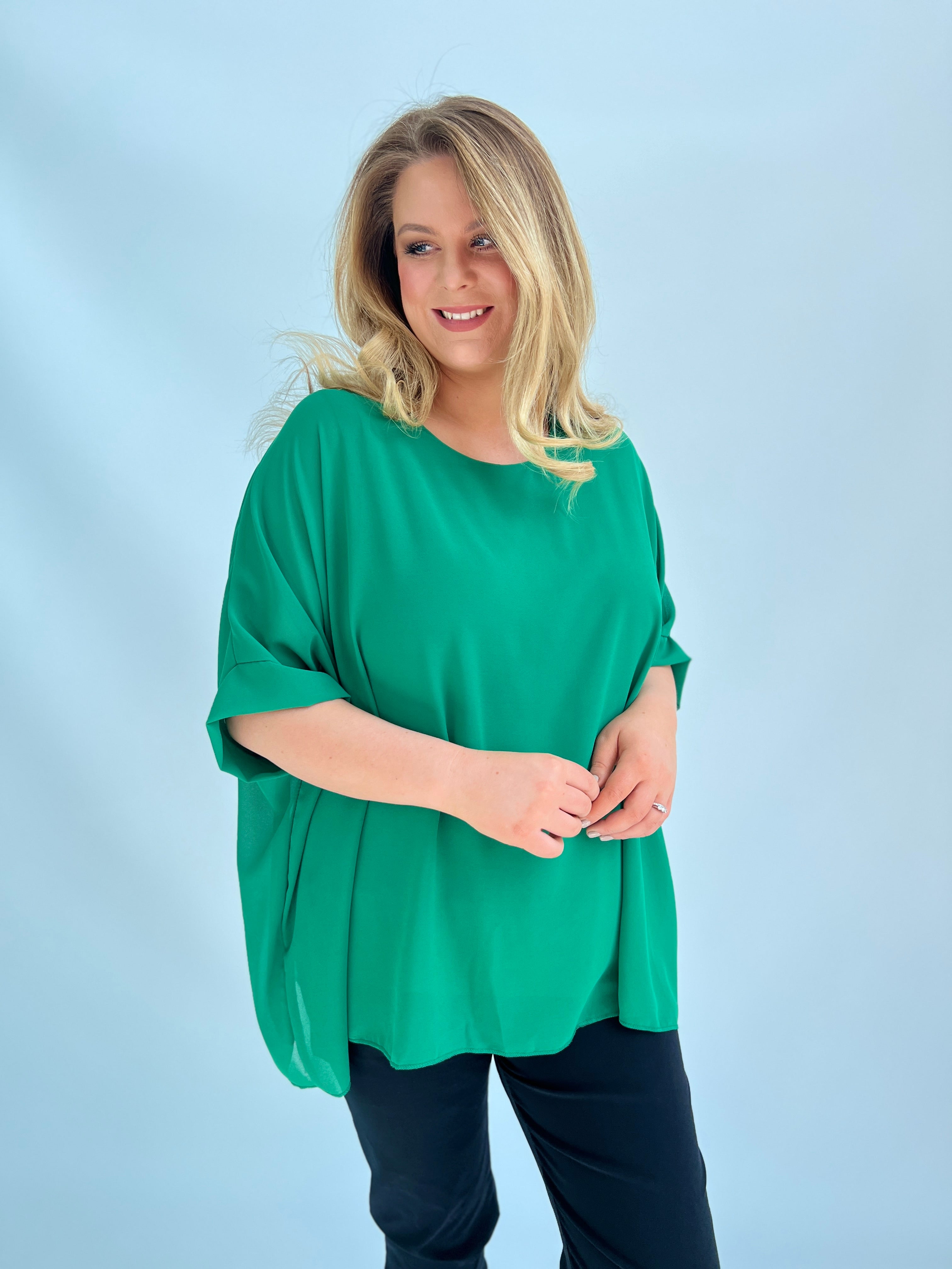Alice Blouse in Green