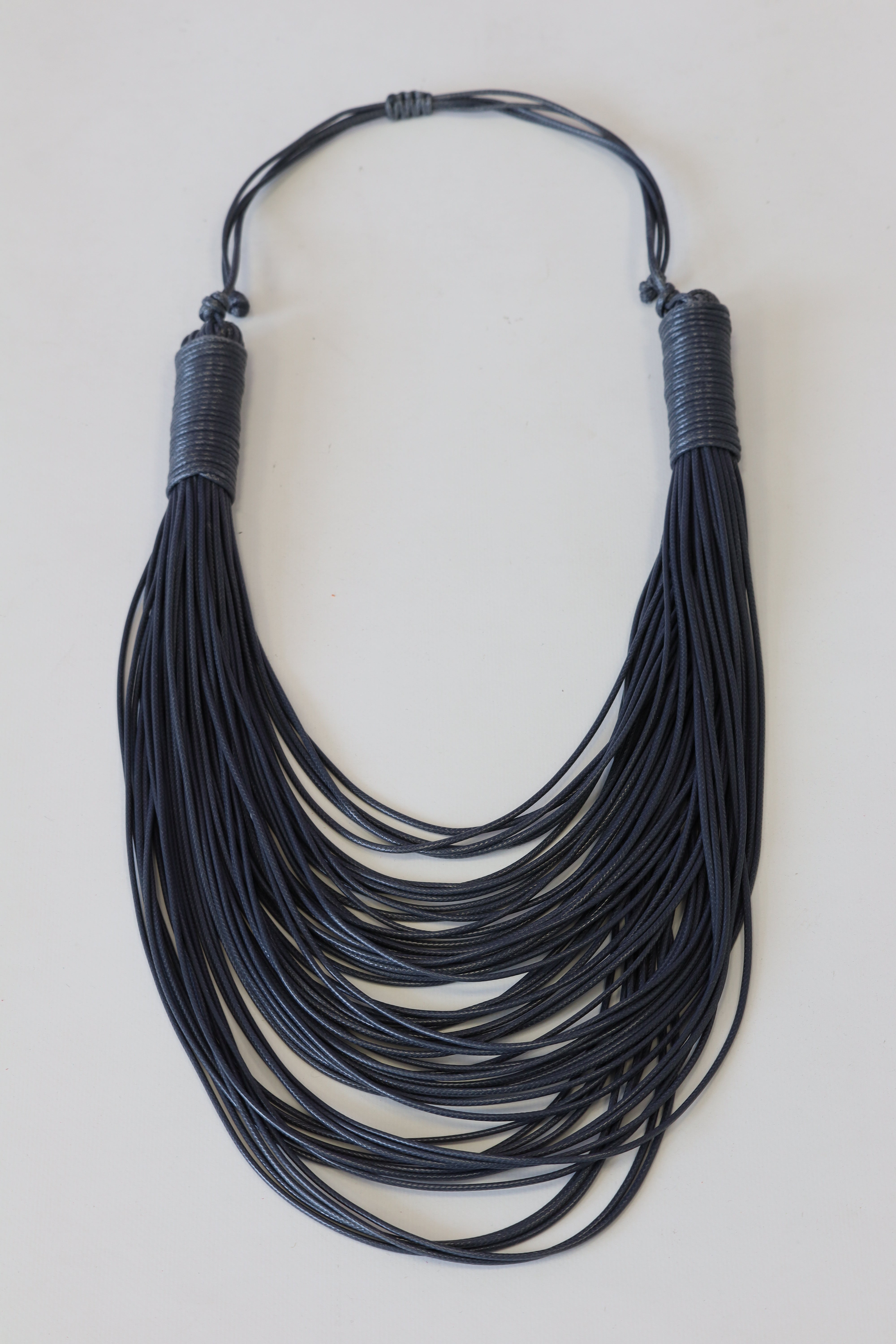 Pru Dark Grey Necklace