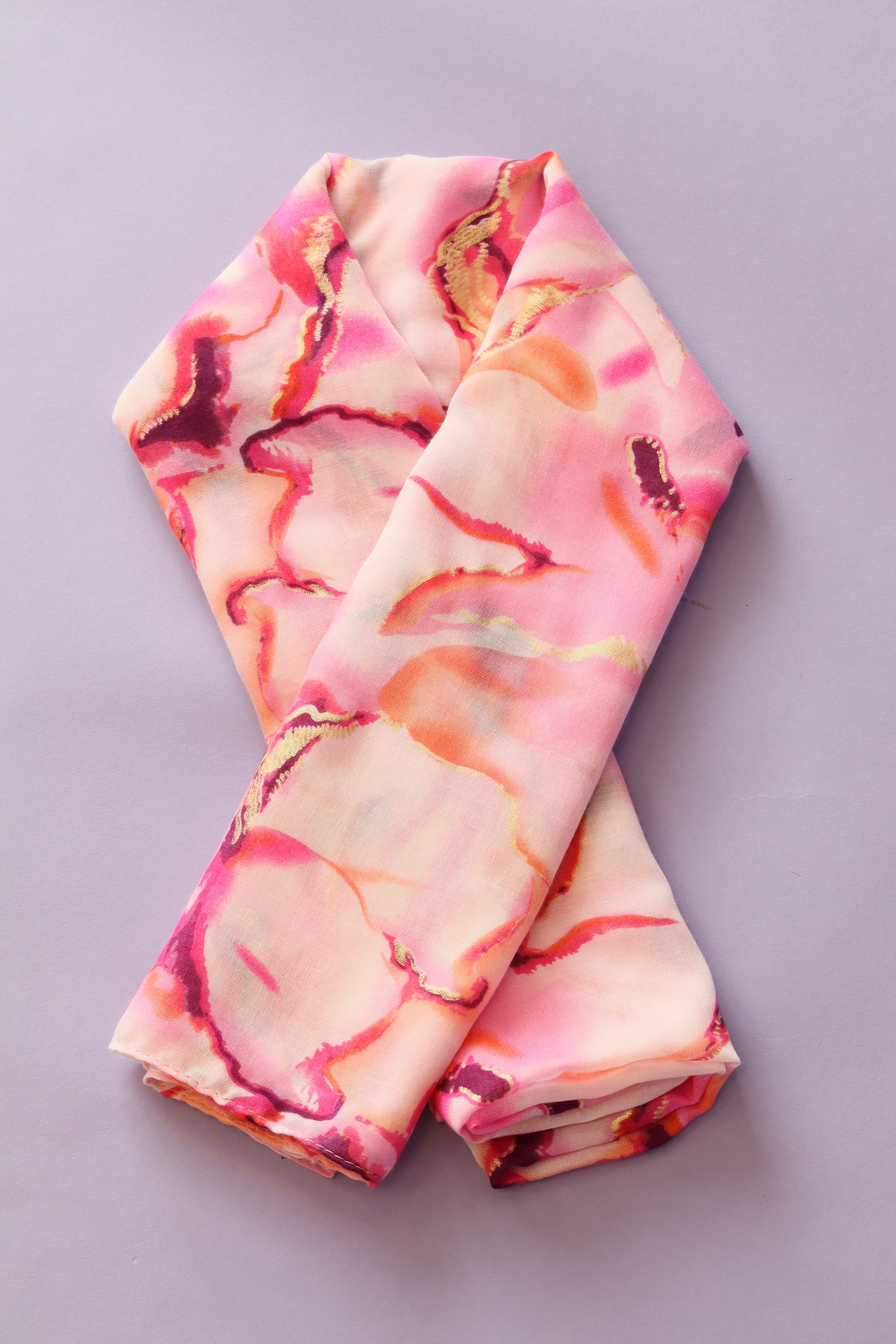 Paula Scarf in Pink