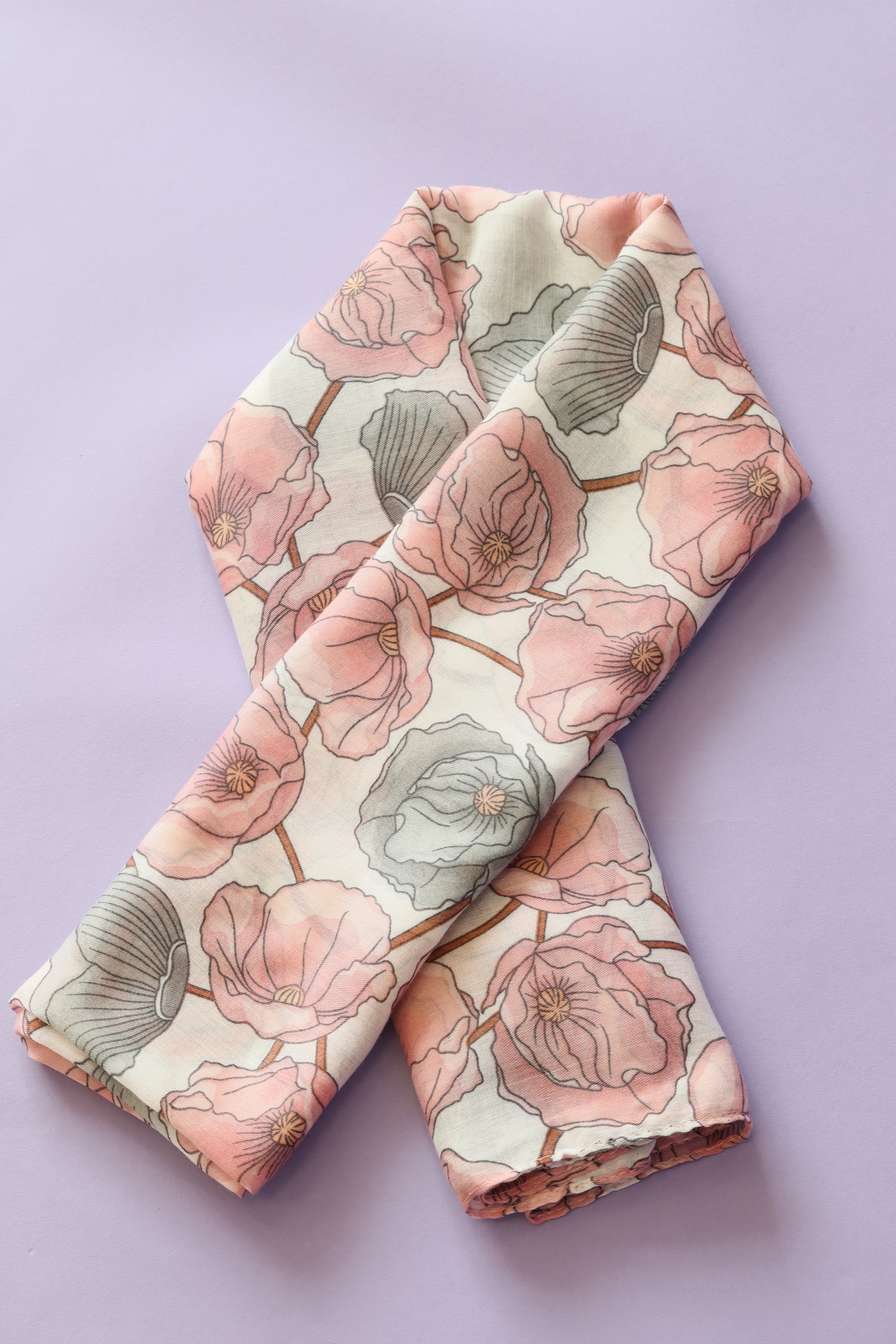 Poppy Scarf in Pink