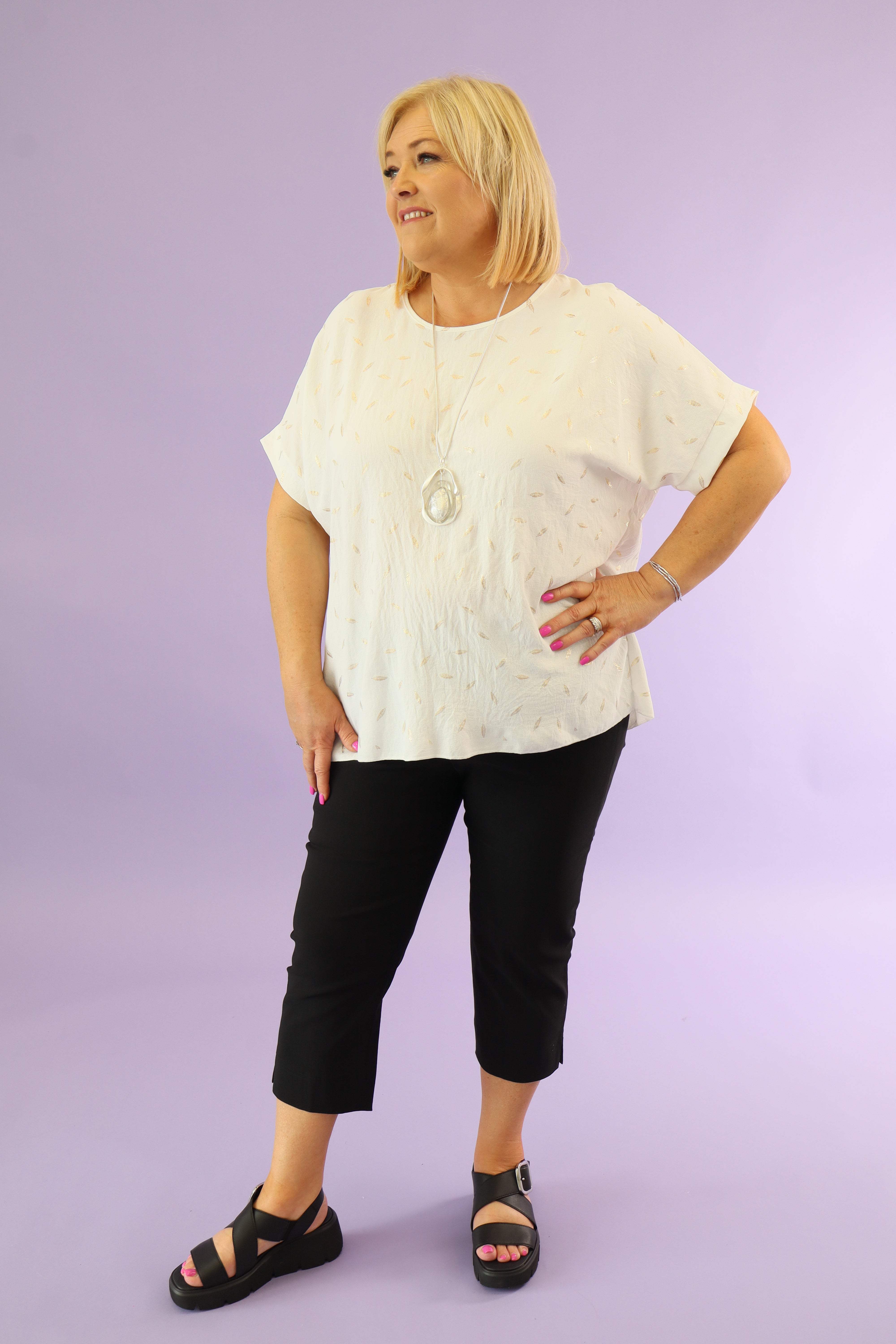 Sadie Blouse in White