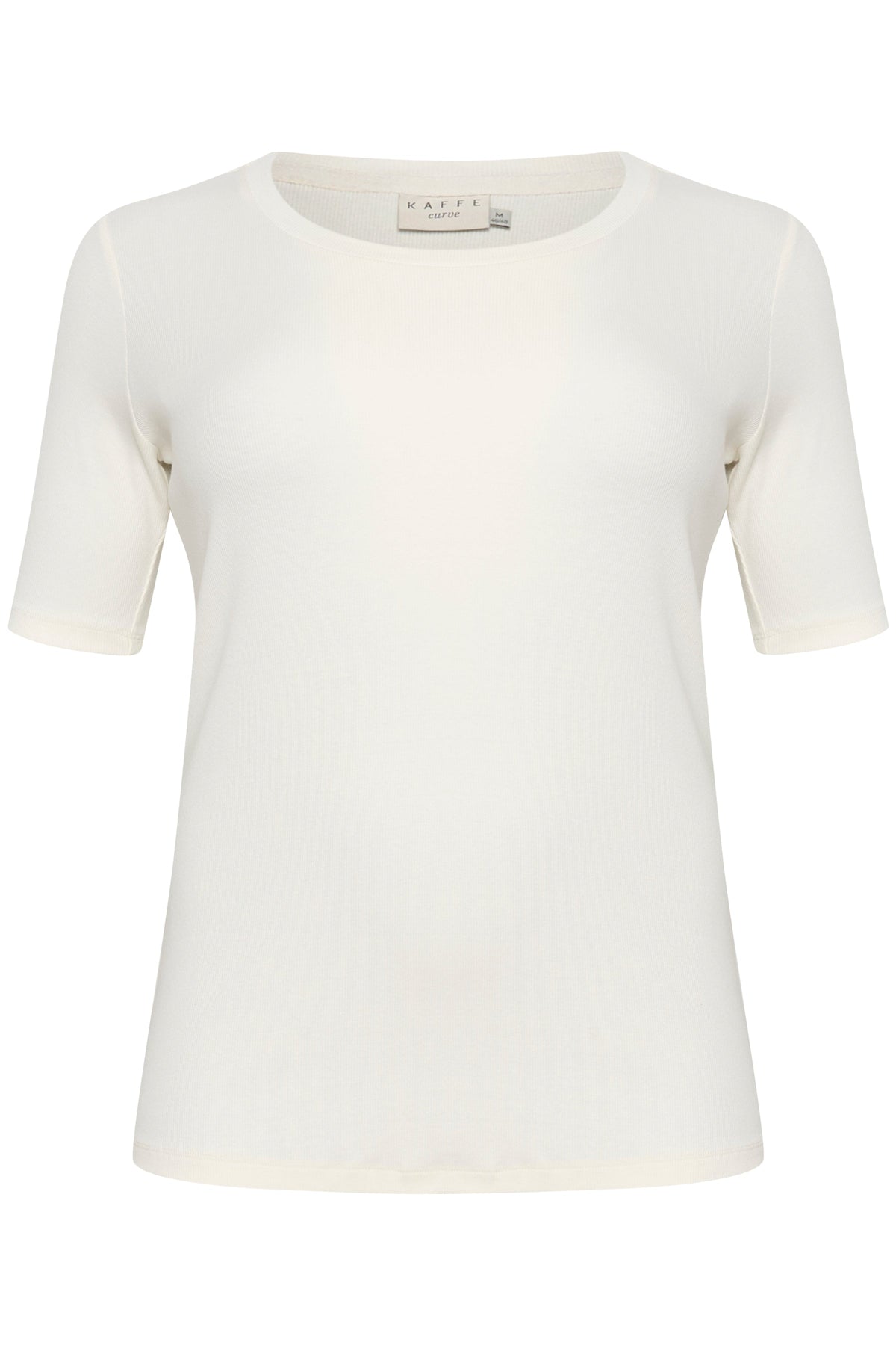 Kaffe Curve Carina T-Shirt in White
